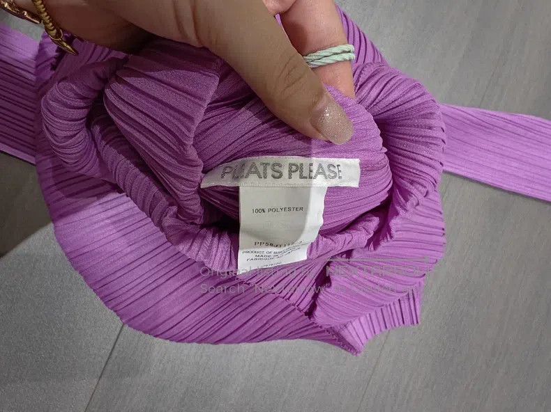 Issey Miyake Issey Miyake Purple Long Sleeve Size L / US 10 / IT 46 - 2 Thumbnail