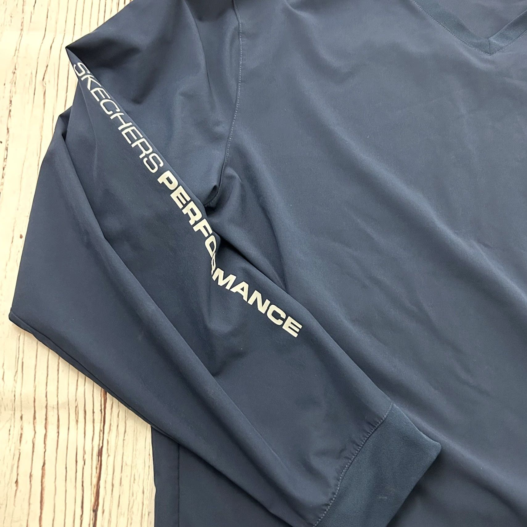 SKECHERS Skechers Performance Go Golf Pullover Windbreaker Jacket Men's XXL Blue Size US XXL / EU 58 / 5 - 2 Thumbnail