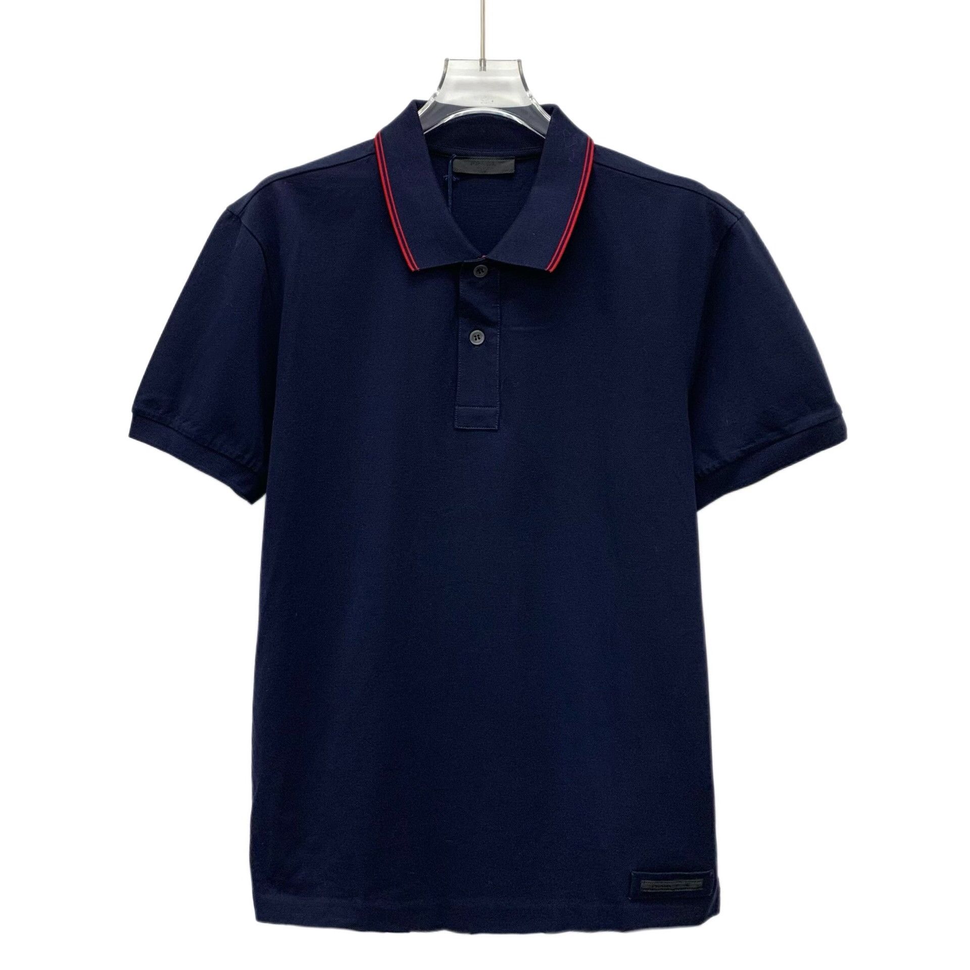 Prada Prada Cotton Blue Polo M Men Size US M / EU 48-50 / 2 - 1 Thumbnail