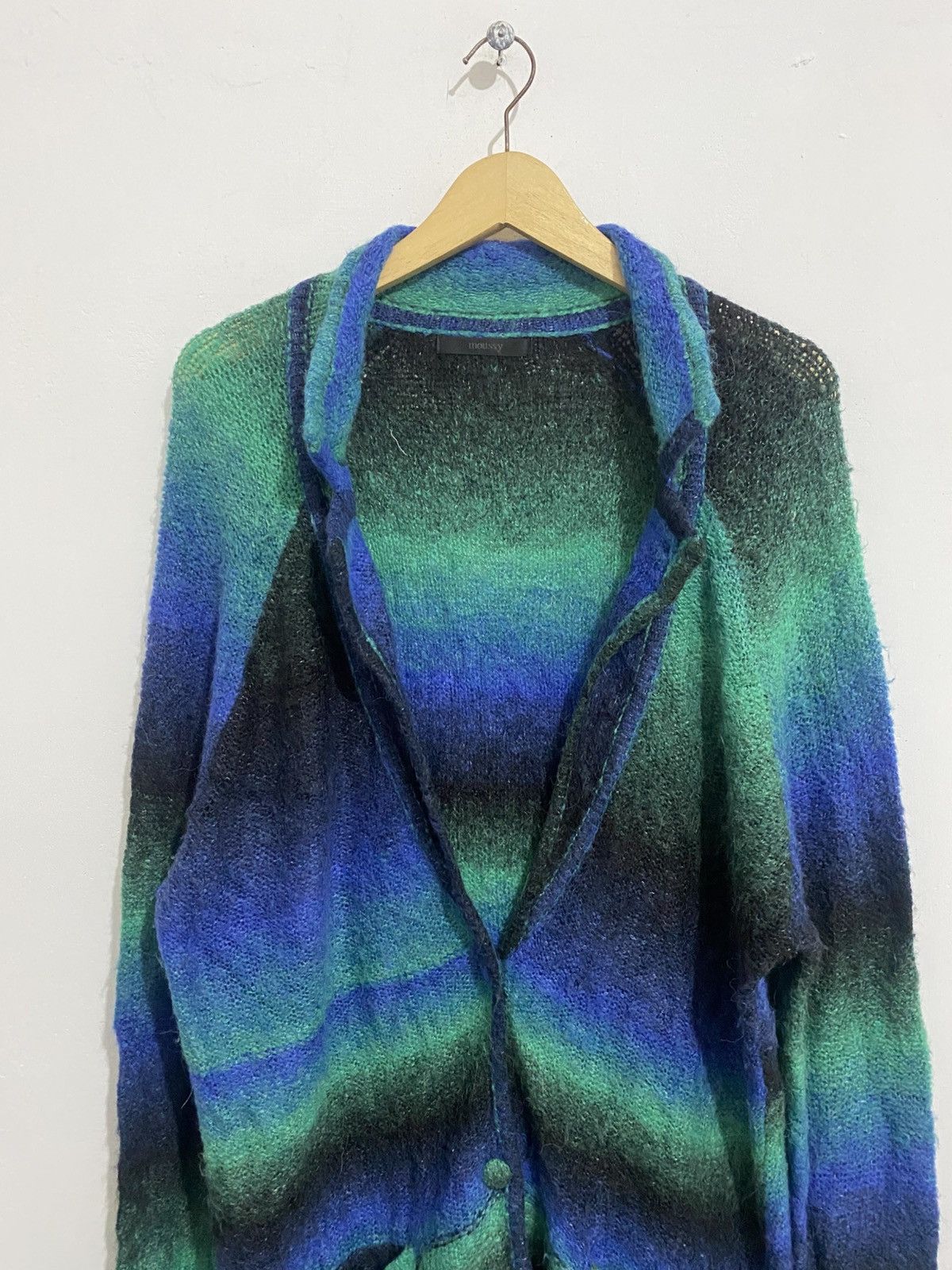 Other Japanese moussy knitted cardigan mohair issey styled Size US XL / EU 56 / 4 - 2 Thumbnail