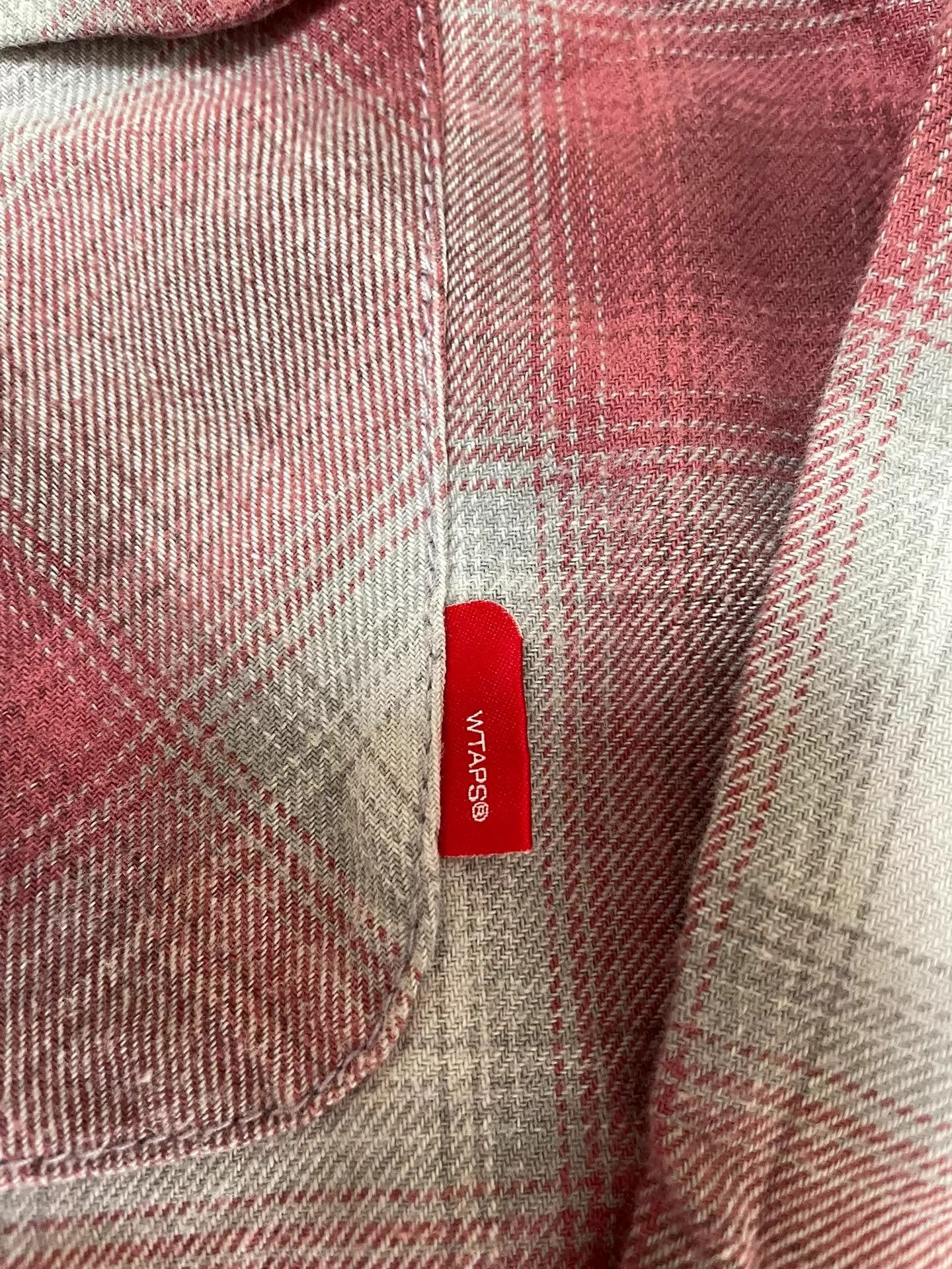 Wtaps WTAPS VATOS Psychedelic Red Check LS Shirt M (Worn 2x) Size US M / EU 48-50 / 2 - 5 Thumbnail