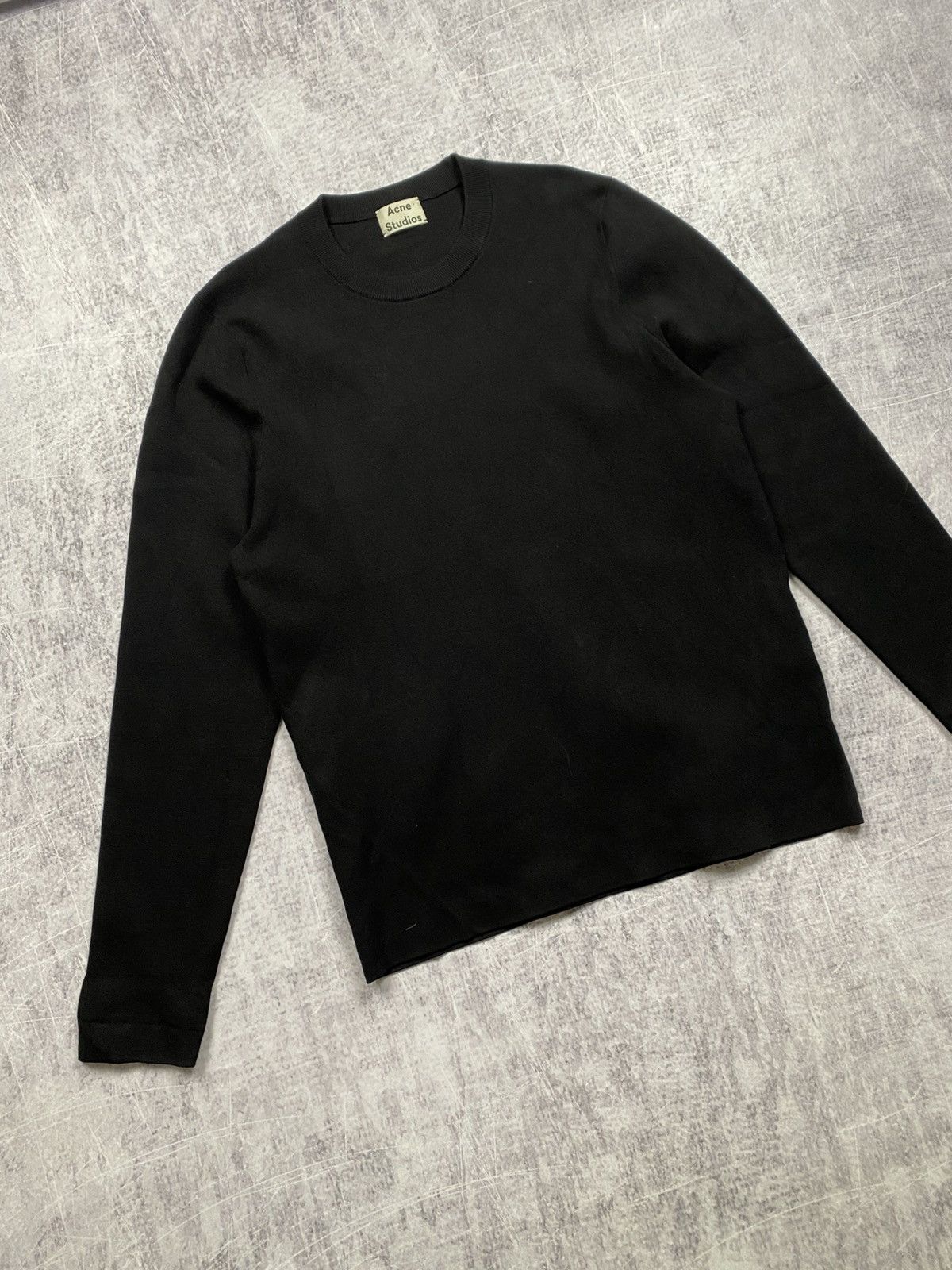 Acne Studios Black Acne Studios Lang PSS15 sweatshirt Size US L / EU 52-54 / 3 - 2 Thumbnail