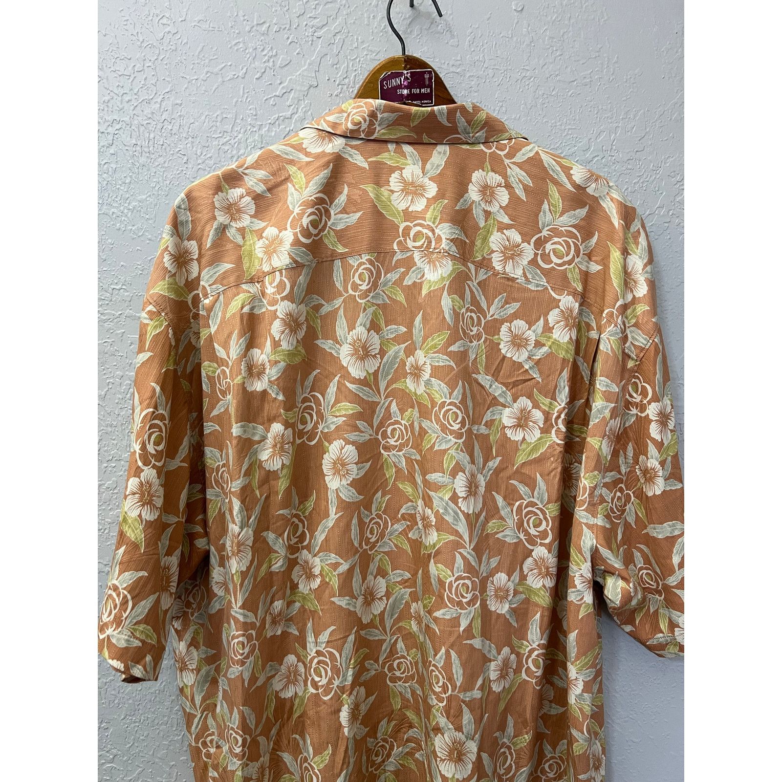 Tommy Bahama Tommy Bahama 100% Silk Hawaiian Shirt Mens XXL Floral Camp Size US XL / EU 56 / 4 - 12 Thumbnail