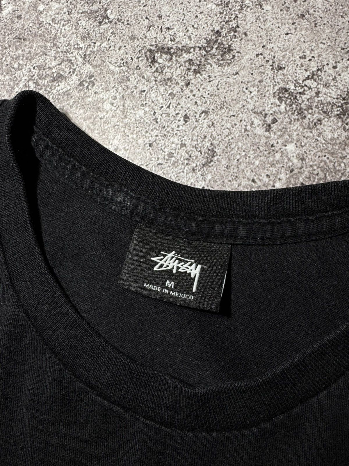 Stussy Stussy Vintage Streetwear Big Logo Black T-Shirt y2k Size US M / EU 48-50 / 2 - 8 Thumbnail
