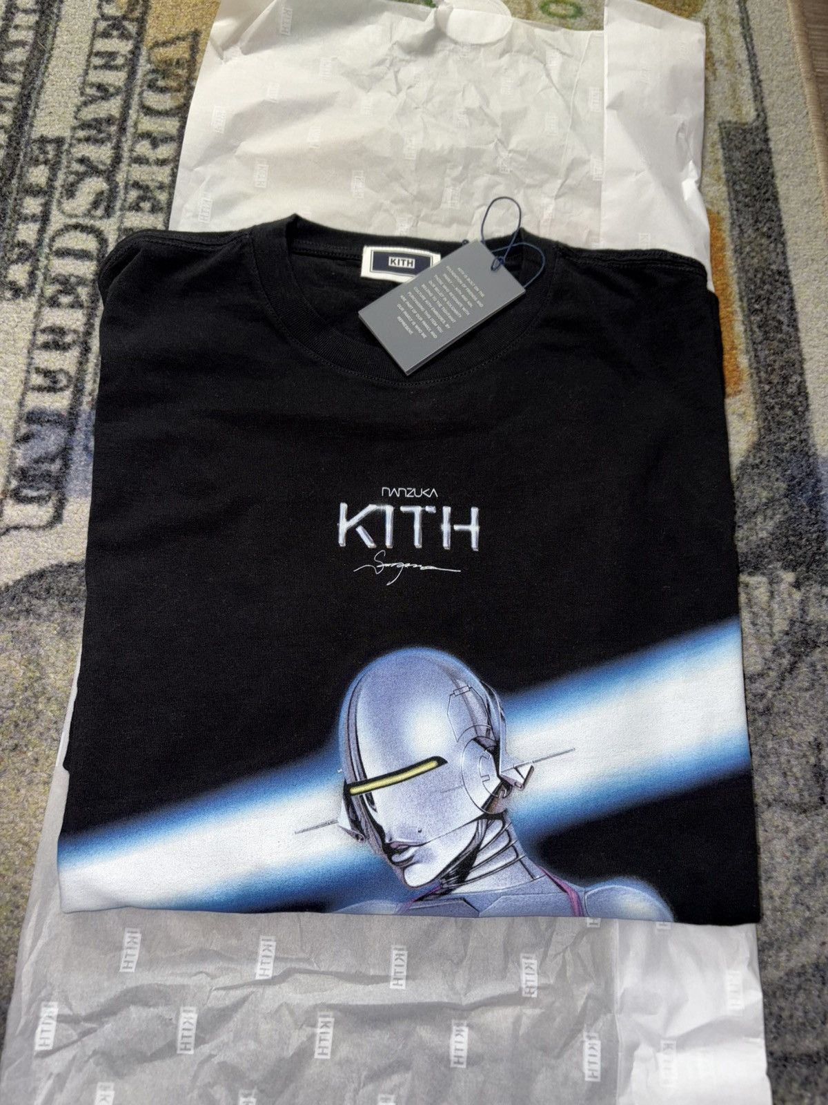 トップス Kith Sorayama Sexy Robot Tee Msize NEW Kith for Nanzuka Gallery Sorayama Sexy Robot Tee Black