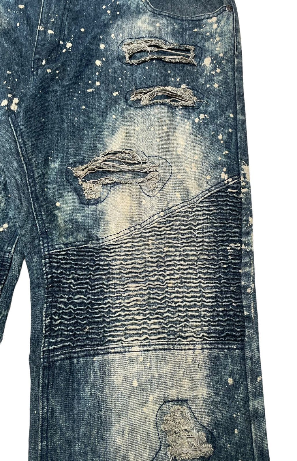 Vintage Vintage Japanese Brand 1738 Dynasty Distressed Jeans 2000s Size US 44 / EU 60 - 5 Thumbnail