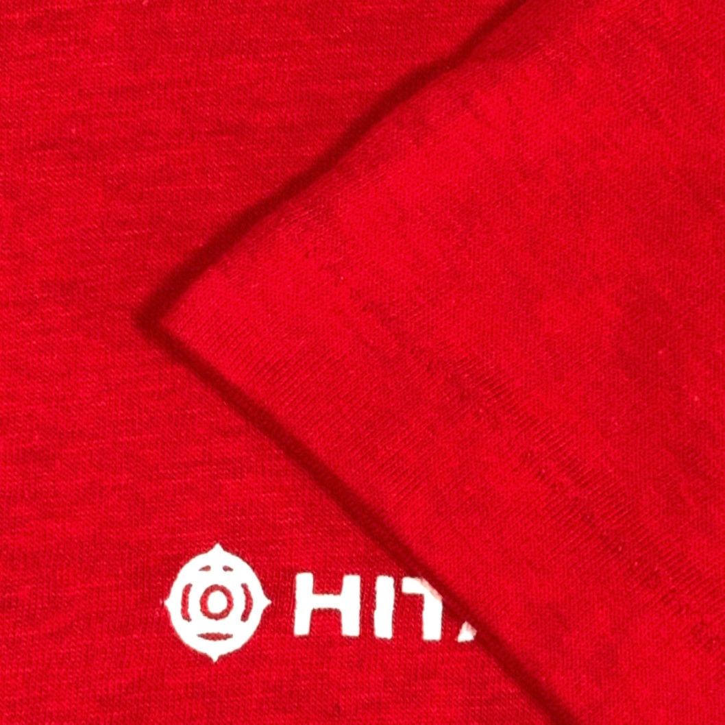 Vintage VINTAGE Hitachi Shirt Adult XS Red 80s Cotton Blend Logo Hitachi on Chest Men's T-Shirt XS Size US XS / EU 42 / 0 - 4 Thumbnail