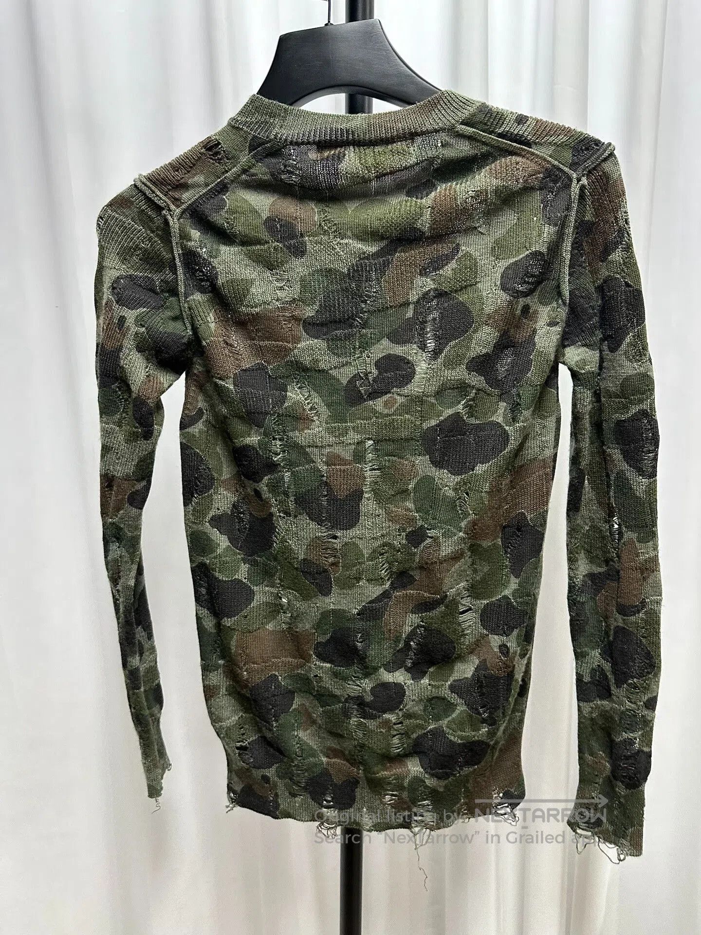 Junya Watanabe Junya Watanabe Camo Knit Sweater. Size US M / EU 48-50 / 2 - 5 Thumbnail