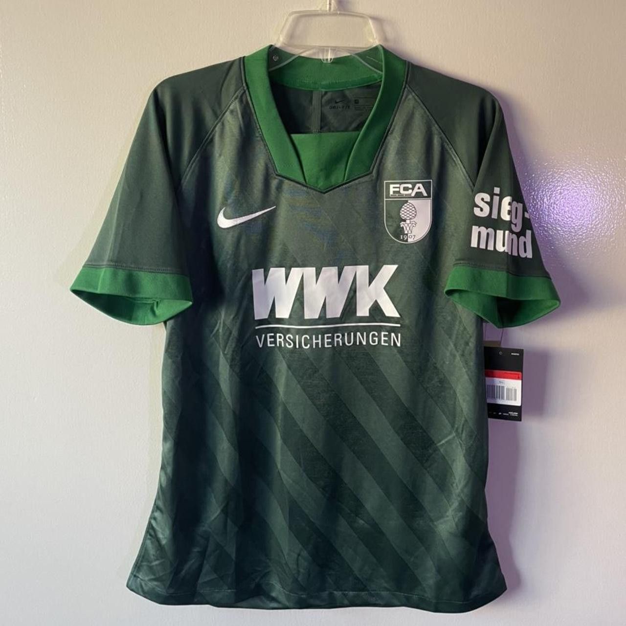 Nike 2020/2021 Augsburg Away Kit NWT Size US L / EU 52-54 / 3 - 1 Thumbnail