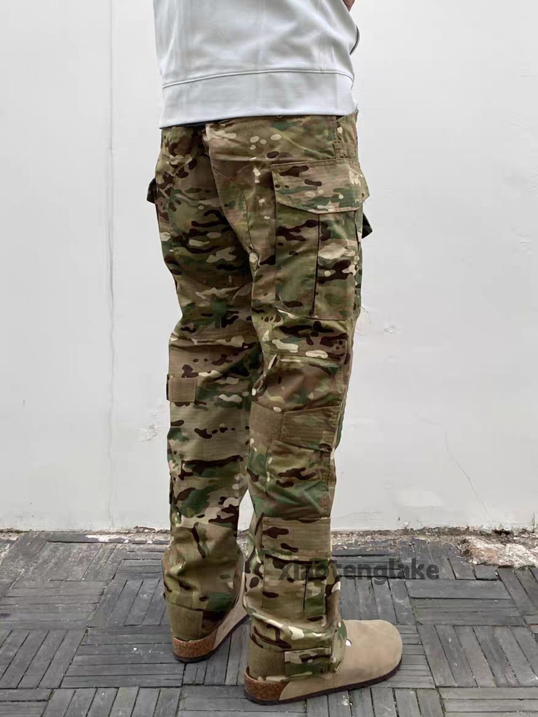 Designer × Japanese Brand × Vintage utility military outdoor tactical skate camo cargo pants Size US 38 / EU 54 - 2 Thumbnail