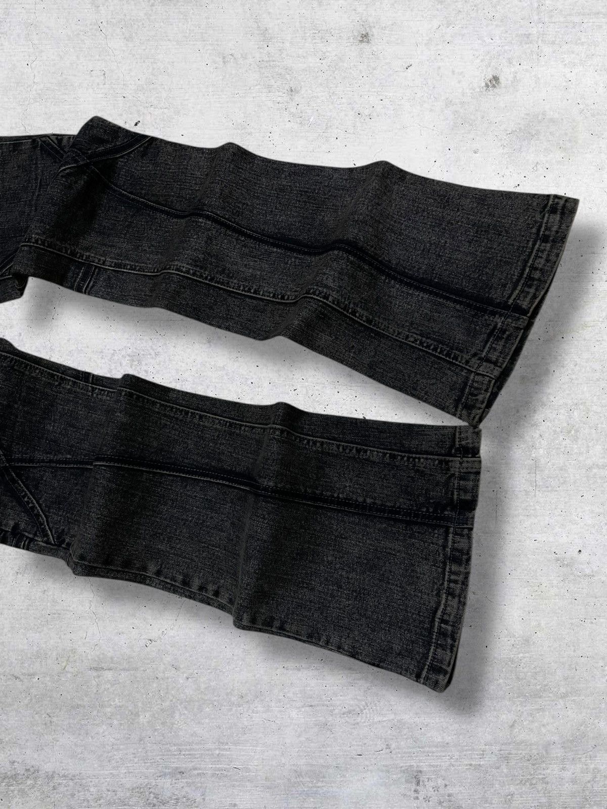 Tornado Mart JAPAN ARCHITECTURAL ADORE GOTHIC FLARE 90S DESIGNER DENIM Size US 30 / EU 46 - 4 Thumbnail