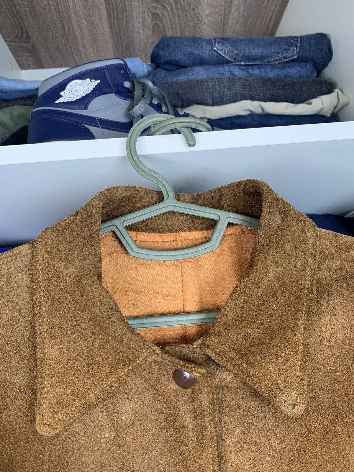 Cowboy Equipment × Vintage Vtg K-Bar-Z Ranchwear by Pyramid Cowboy Flanged Suede Jacket Size US L / EU 52-54 / 3 - 2 Thumbnail