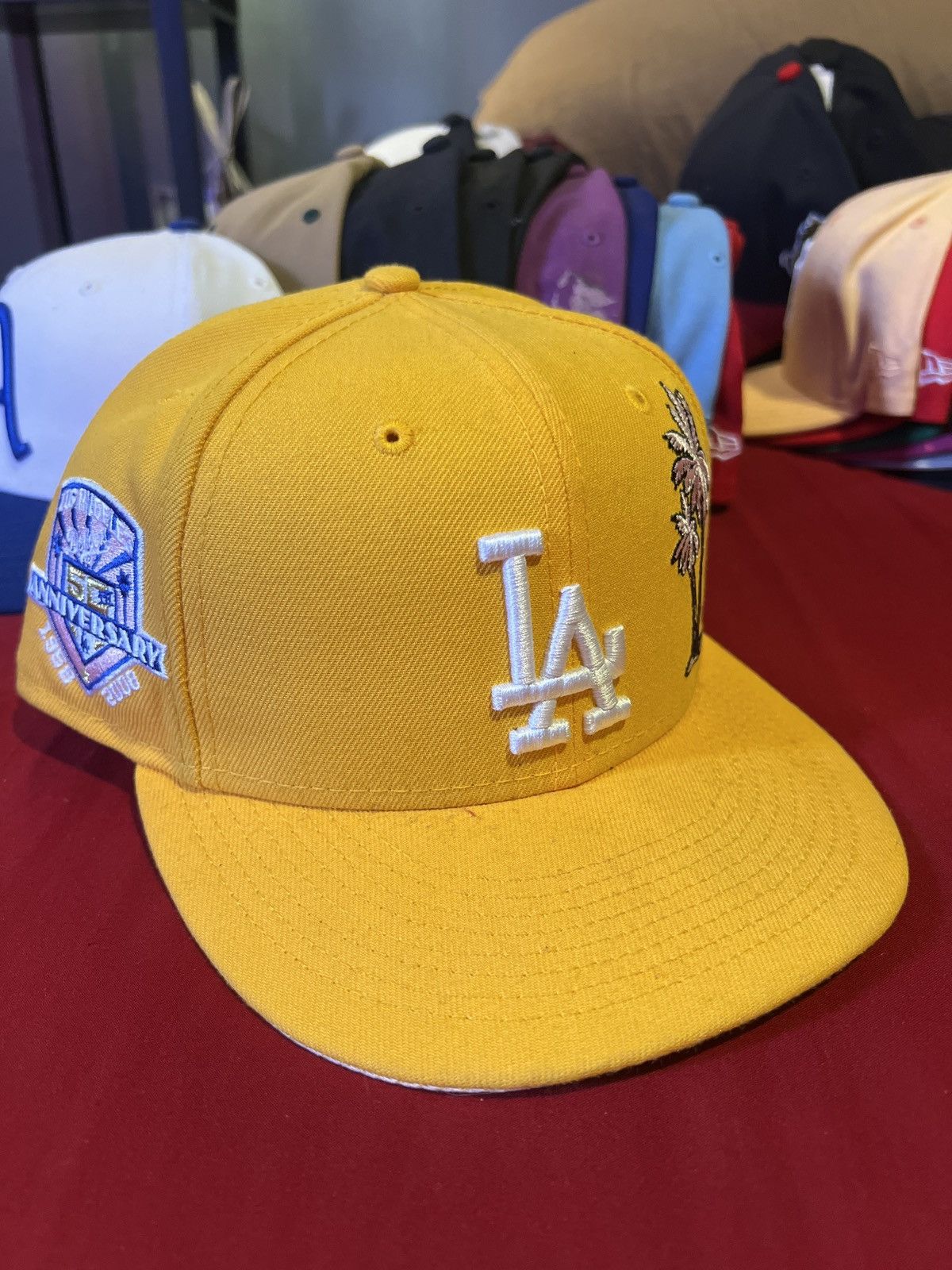 New Era LA Dodgers New Era Fitted Hat Size ONE SIZE - 1 Thumbnail