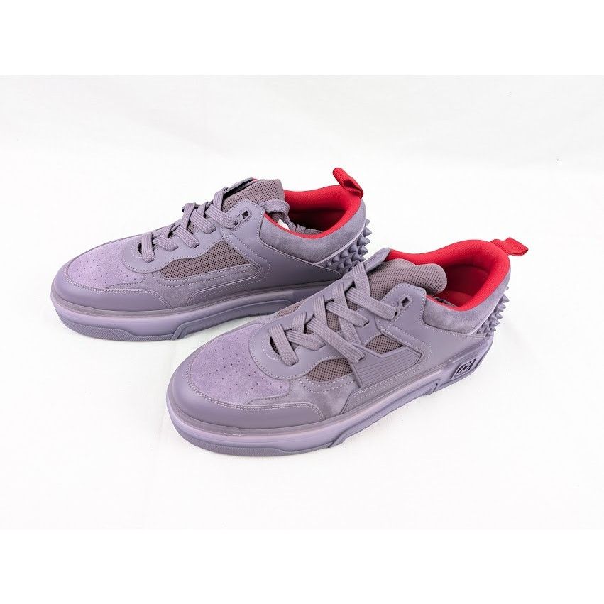 Christian Louboutin o1rshd1 Astroloubi Flat Low-Top Sneakers in Parme Size US 12 / EU 45 - 9 Thumbnail