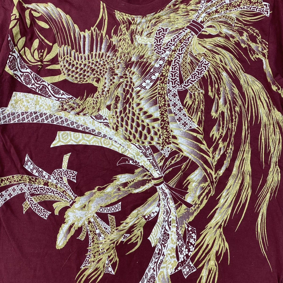 Bullet Noise 2000s Bullet Noise Phoenix Bird Karakuri Tamashii Style Tee Size US L / EU 52-54 / 3 - 4 Thumbnail