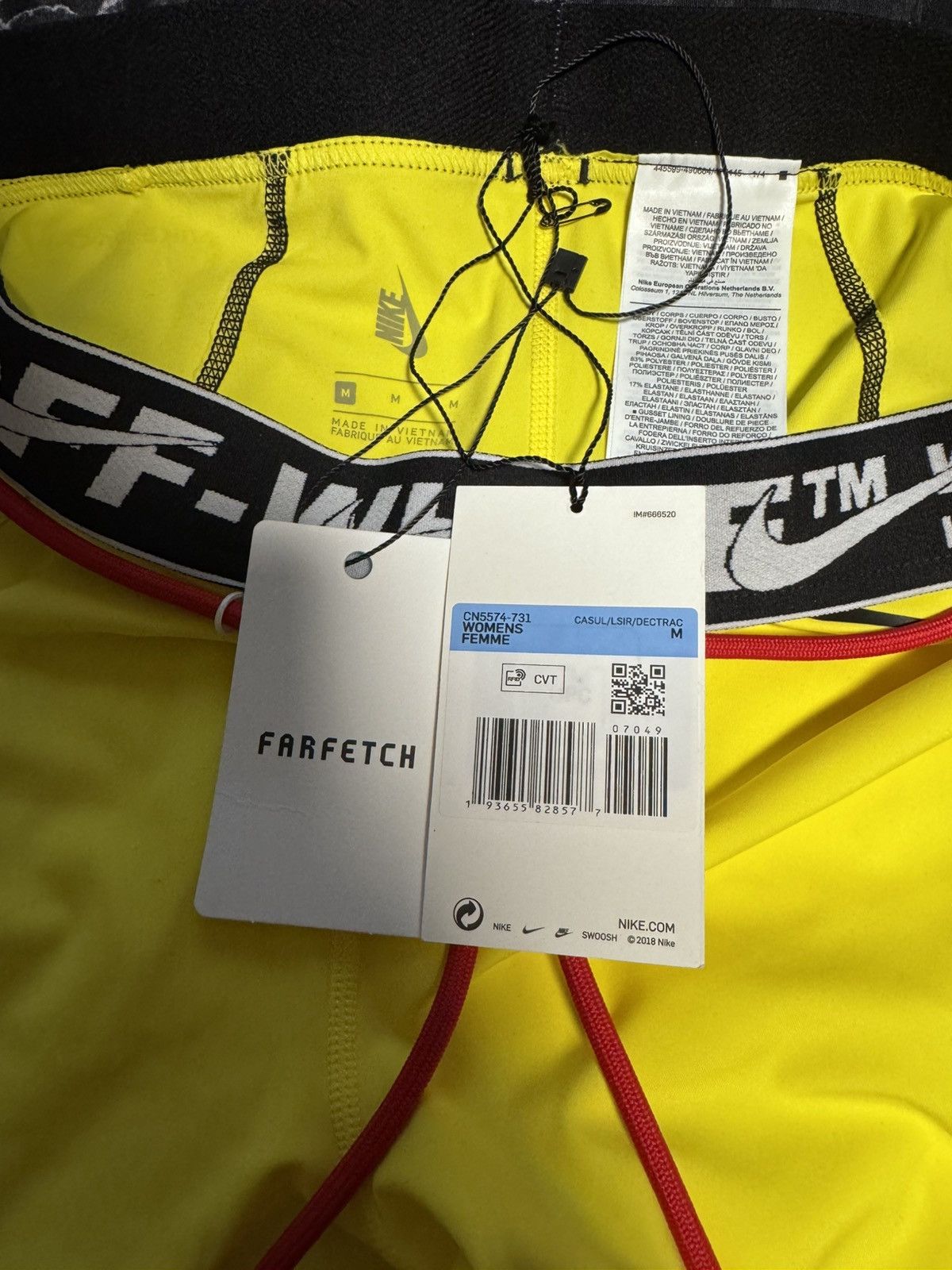 Nike × Off-White Nike x Off-White Running Pro Tights Size 30" / US 8 / IT 44 - 5 Thumbnail
