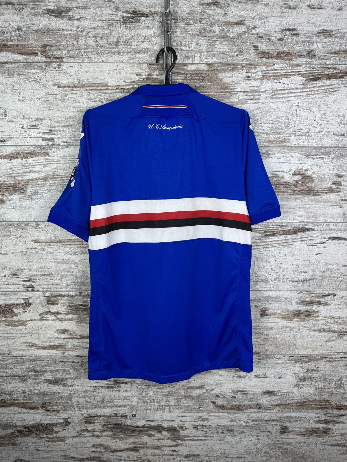 Joma Joma Sampdoria Mens SS Home Shirt soccer jersey T-shirt Size US M / EU 48-50 / 2 - 10 Thumbnail