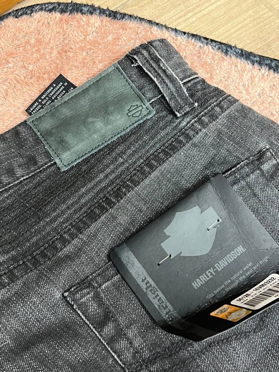Harley Davidson × Vintage Vintage Harley Davidson Denim Jeans 32x32 Size US 32 / EU 48 - 12 Thumbnail