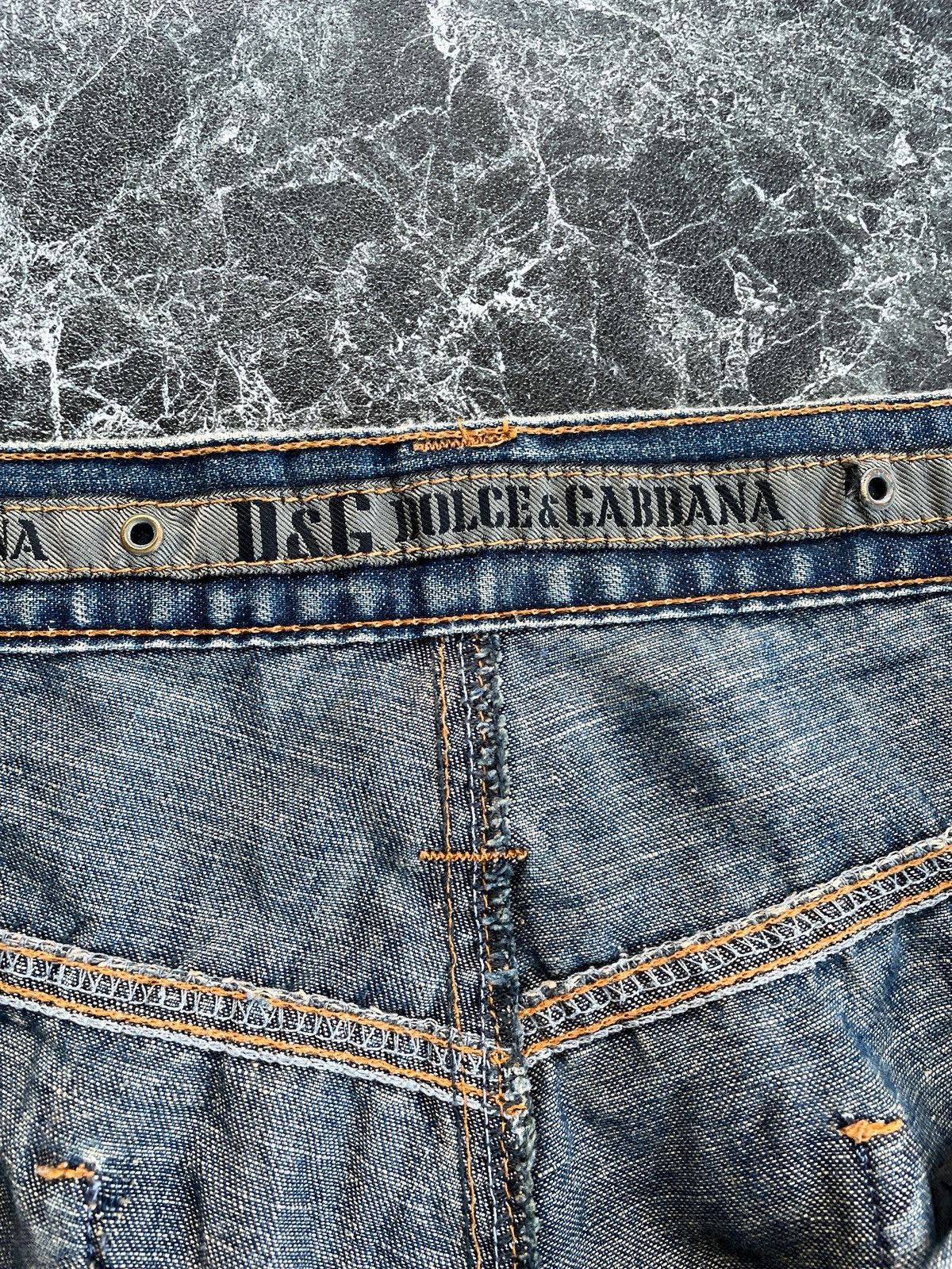 Dolce & Gabbana SS2004 Dolce & Gabbana Blue Denim Pants Size US 36 / EU 52 - 13 Thumbnail