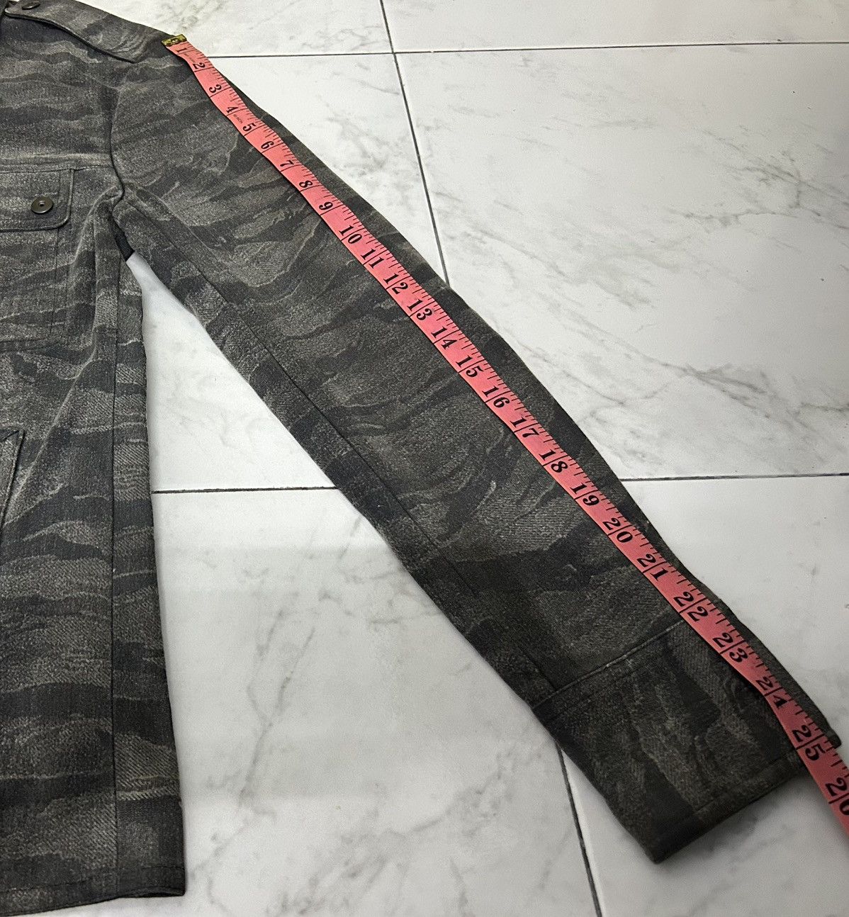 5351 POUR LES HOMMES 5351 POUR LESS HOMMES DOUBLE BREASTED JACKET TIGER STRIPE Size US M / EU 48-50 / 2 - 18 Thumbnail