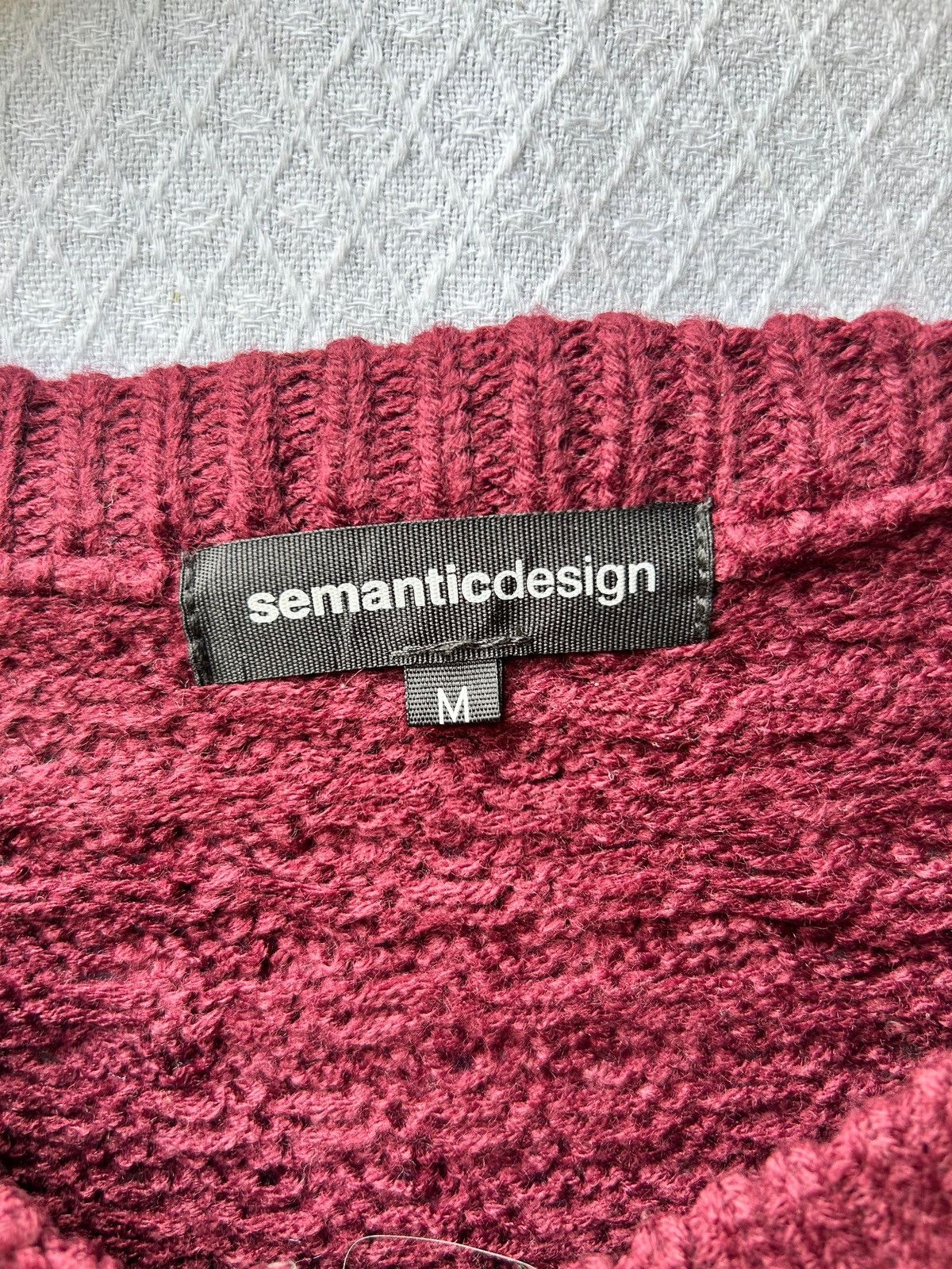 semanticdesign Semanticdesign knitted mohair grunge style Size US L / EU 52-54 / 3 - 6 Thumbnail