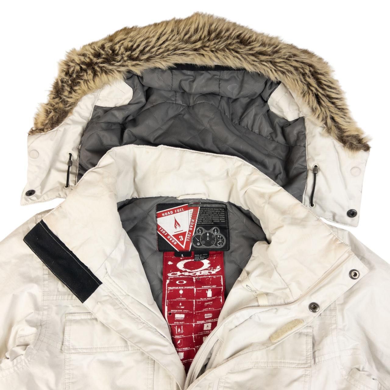 Oakley Vintage Oakley Zip Up Snowboarding Jacket Women's Size L Size L / US 10 / IT 46 - 3 Thumbnail