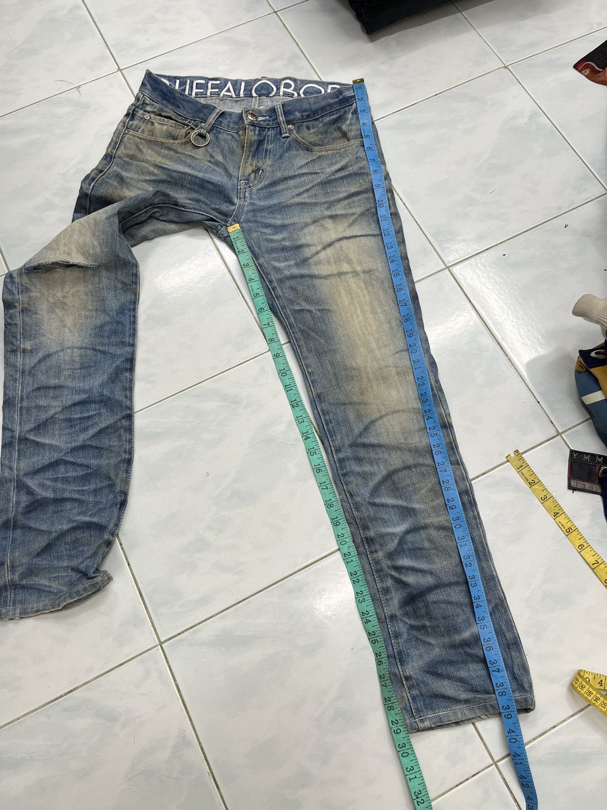 BUFFALO BOBS 🔥🔥🔥BUFFALO BOBS DISTRESSED DENIM Size US 30 / EU 46 - 16 Thumbnail