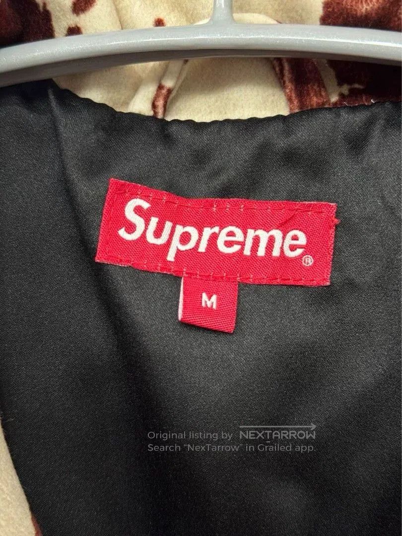 Supreme supreme cow print jacket in size M. Size US M / EU 48-50 / 2 - 2 Thumbnail