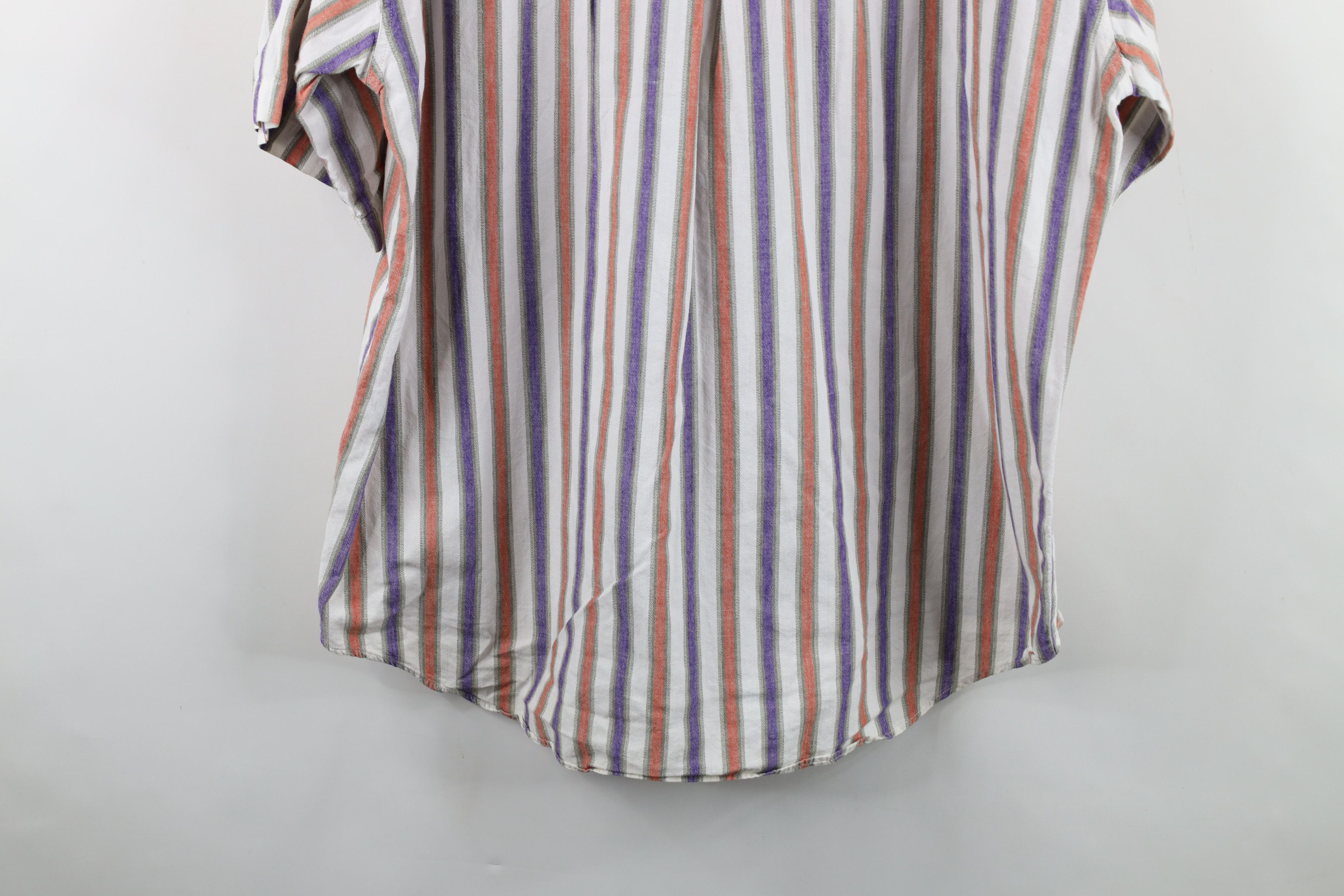 Vintage Vintage 90s Streetwear Baggy Fit Short Sleeve Button Shirt Size US XL / EU 56 / 4 - 14 Thumbnail