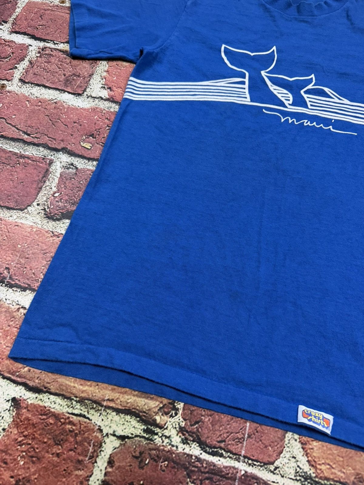 Other Vintage Crazy Shirts Maui Hawaii T-Shirt Whale Single Stitch Size US S / EU 44-46 / 1 - 7 Thumbnail