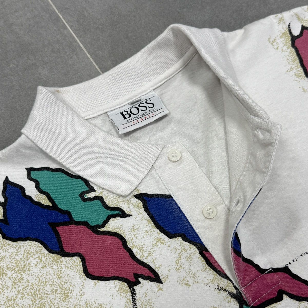 Hugo Boss × Vintage Vintage Hugo Boss Sports Polo Shirt Size XL Size US XL / EU 56 / 4 - 8 Thumbnail