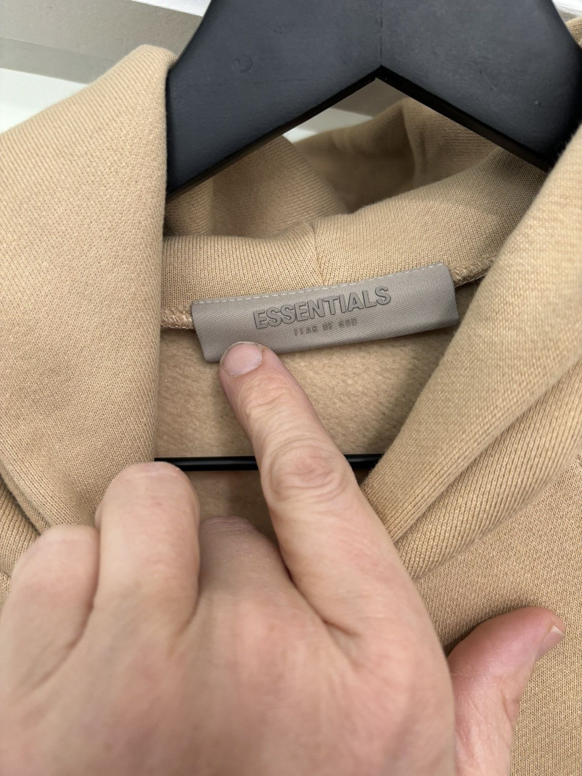 Essentials × FOG × Fear of God FOG Sand Hoodie Size US S / EU 44-46 / 1 - 5 Thumbnail