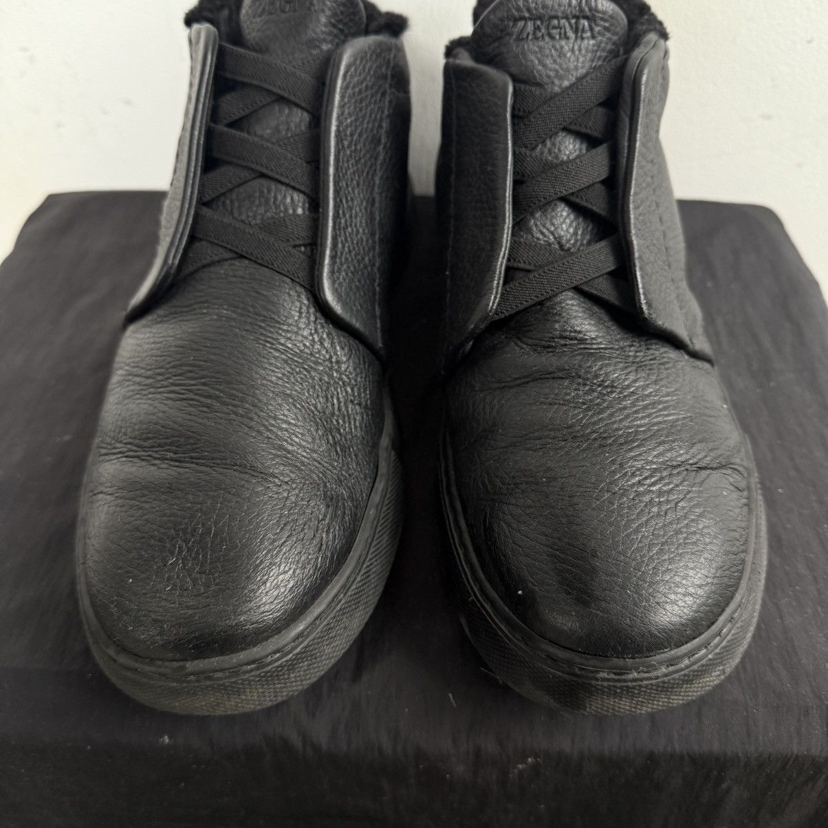 Ermenegildo Zegna Zegna Triple Stitch Leather Shoes Size US 9 / EU 42 - 5 Thumbnail