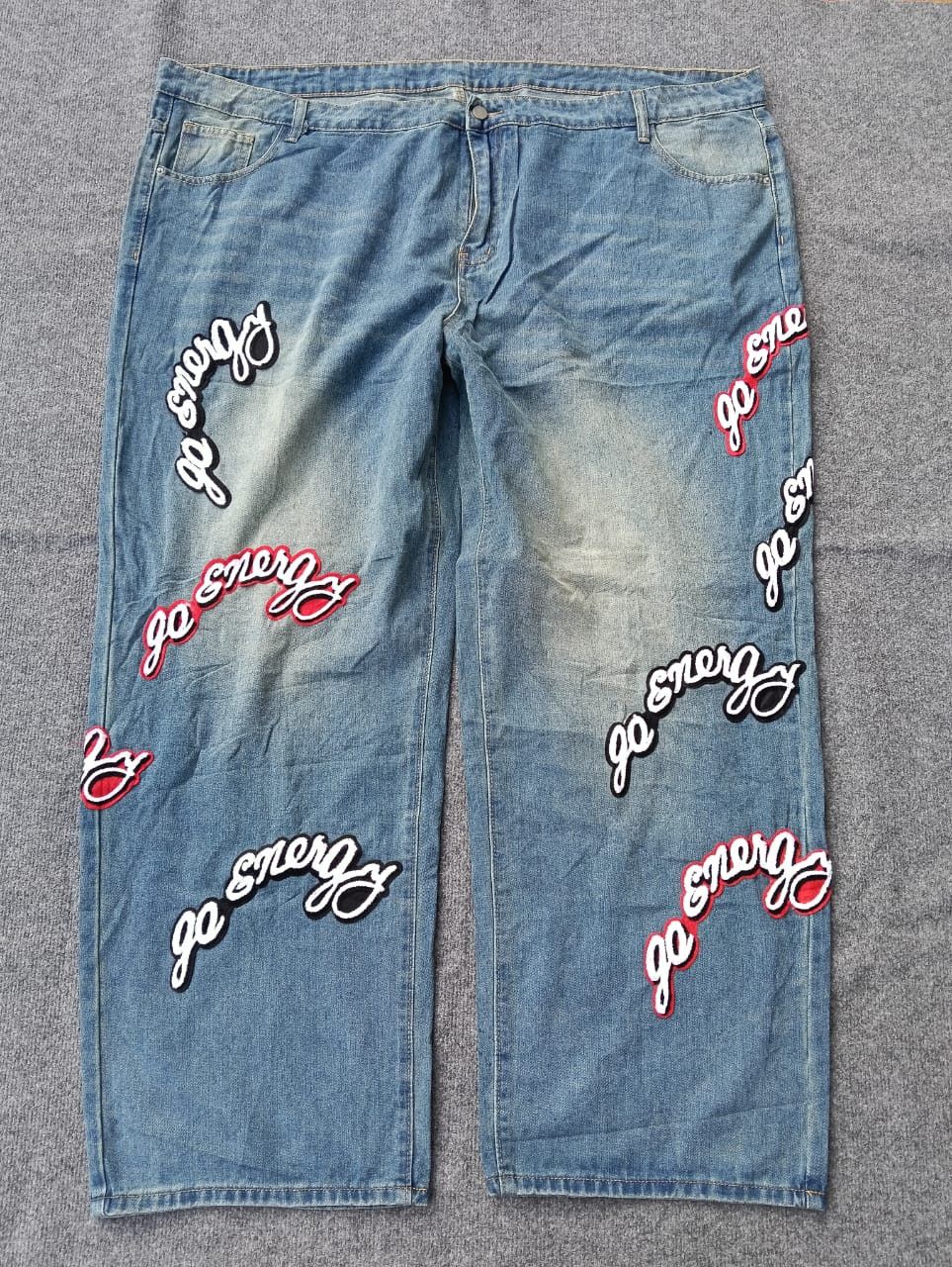 Shein Manfinity Patches Pants size 53 – bold streetwear (32) Size US 44 / EU 60 - 1 Thumbnail