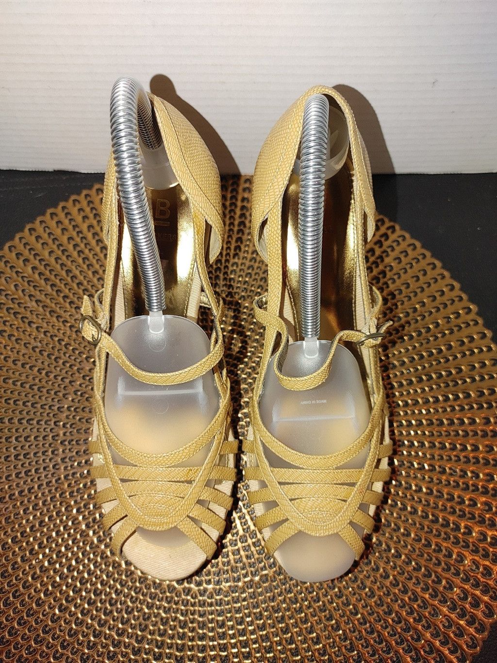Ted Baker Bakers Porscha Strappy Cork Platform Wedge Heels Size 7.5B Size US 7.5 / IT 37.5 - 3 Thumbnail