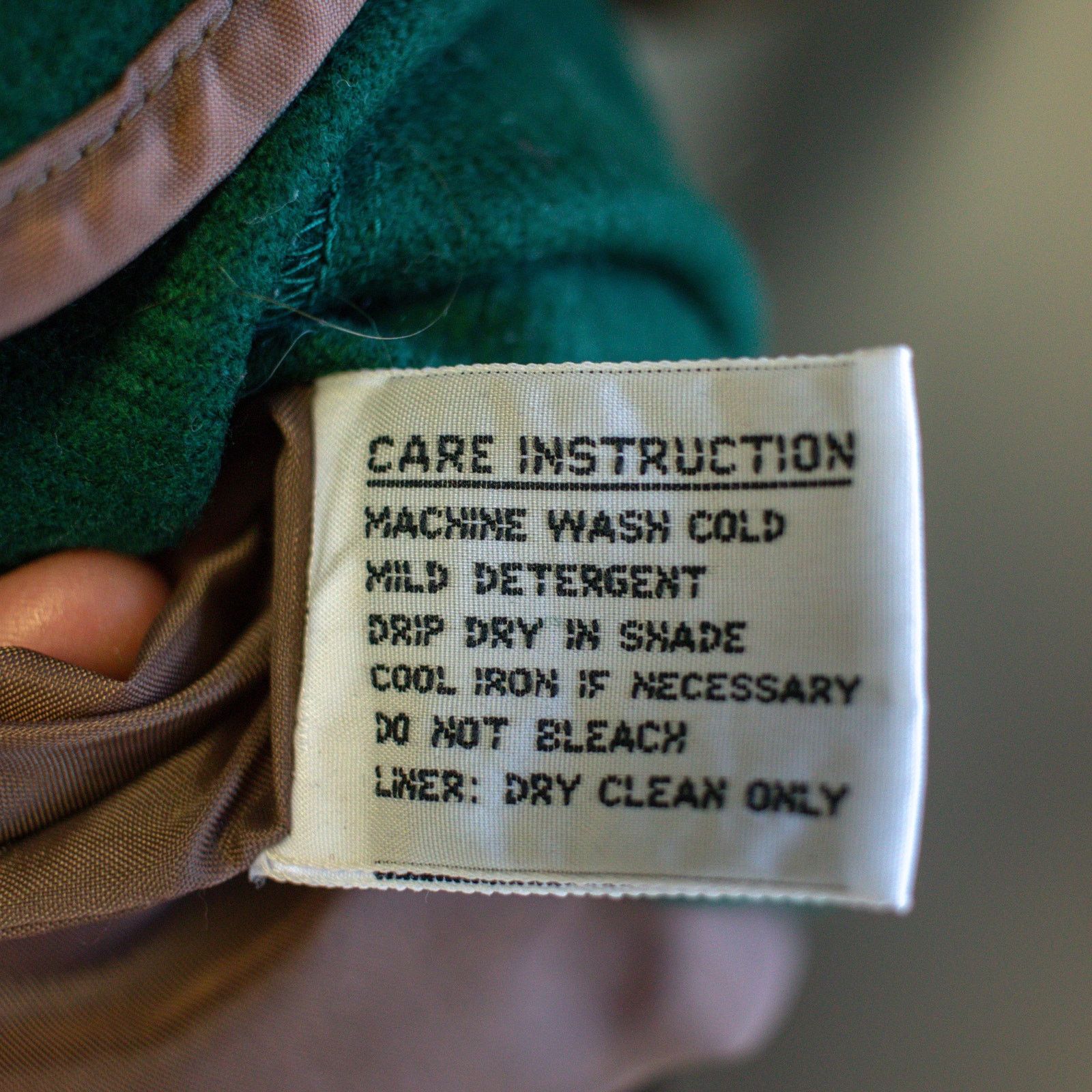 Vintage J. Gallery Greenish Fully LinedTrench Coat Size 8 Size M / US 6-8 / IT 42-44 - 9 Thumbnail