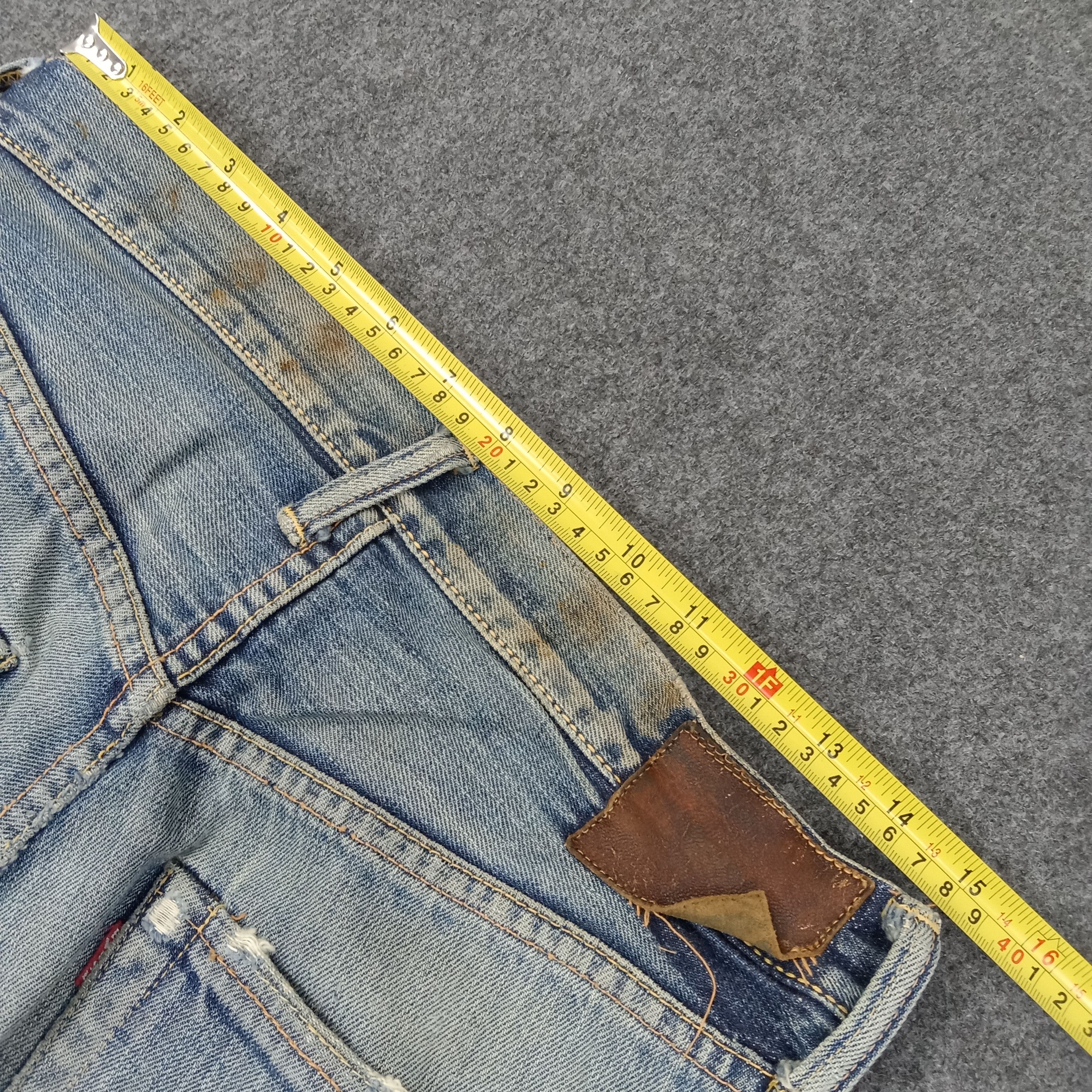 Evisu Evisu Japanese Brand Daicock Custom Art Denim Jeans C244N3 Size US 30 / EU 46 - 9 Thumbnail