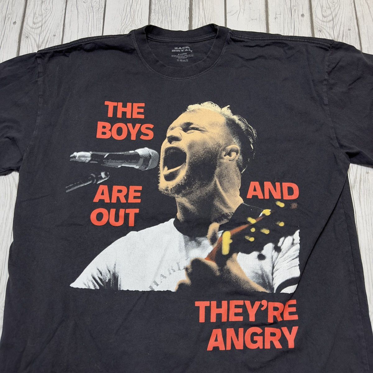 Band Tees Zach Bryan tee Size US XL / EU 56 / 4 - 3 Thumbnail