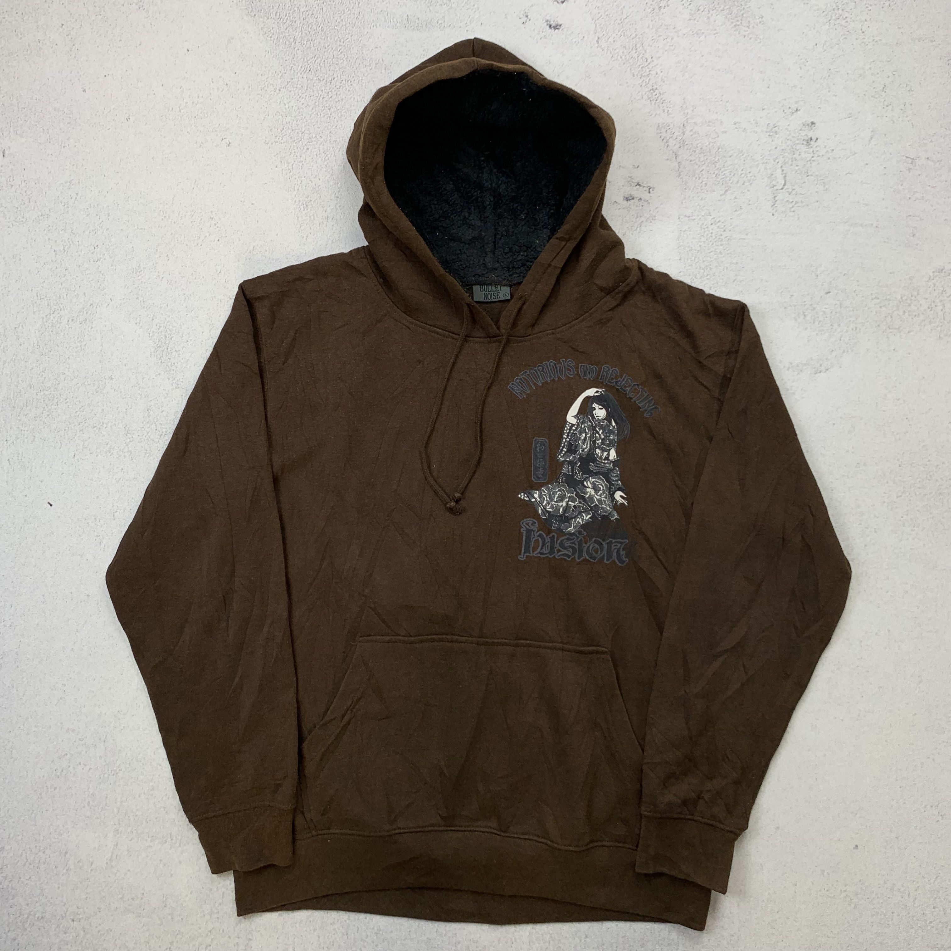 Japanese Brand Bullet Noise The Fusion Japan Modern Harmony Geisha Hoodie Size US M / EU 48-50 / 2 - 4 Thumbnail