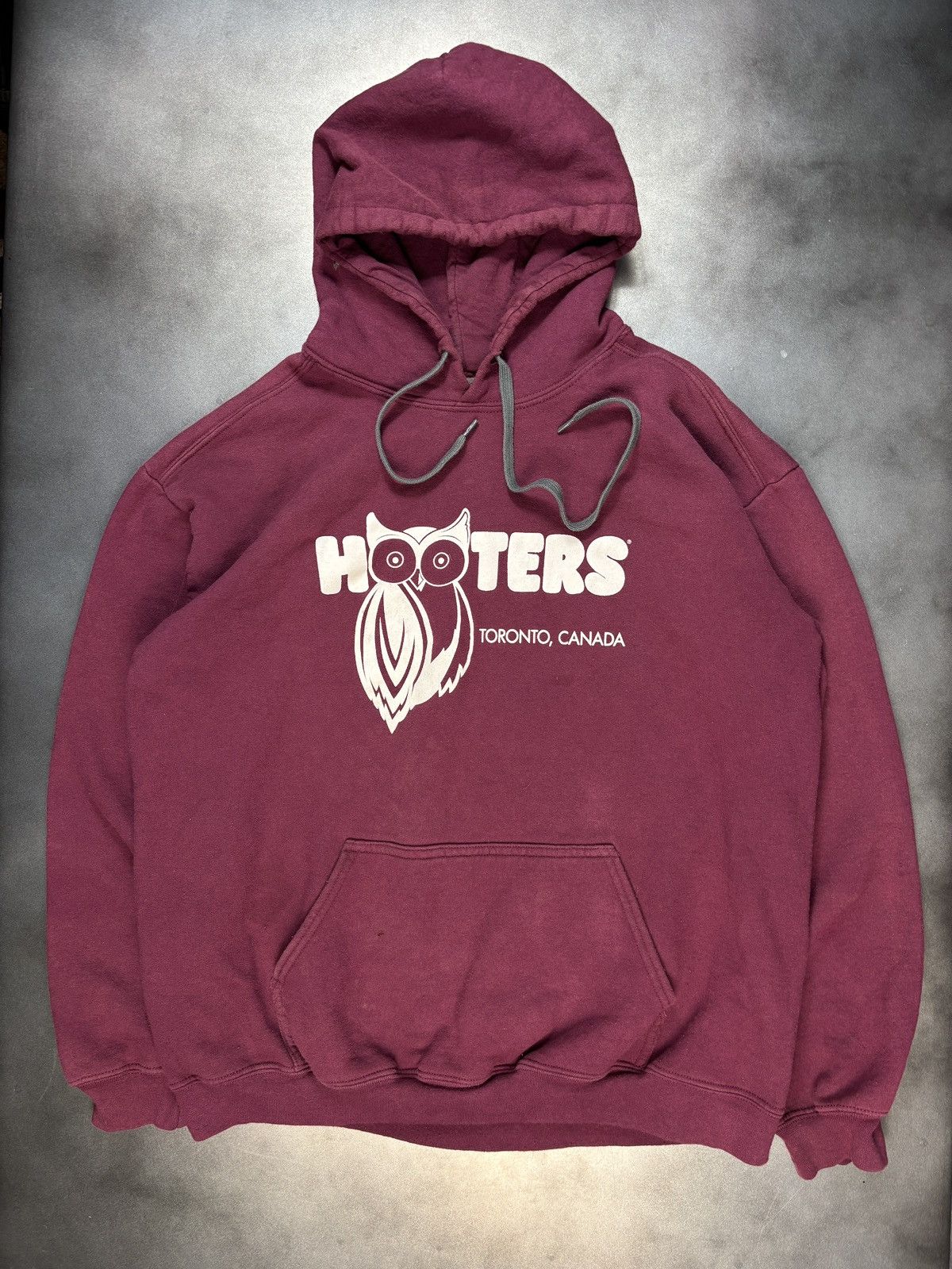 Gildan × Vintage 2000s Hooters Toronto Hoodie Vintage Airbrush Hand Painted Size US M / EU 48-50 / 2 - 4 Thumbnail