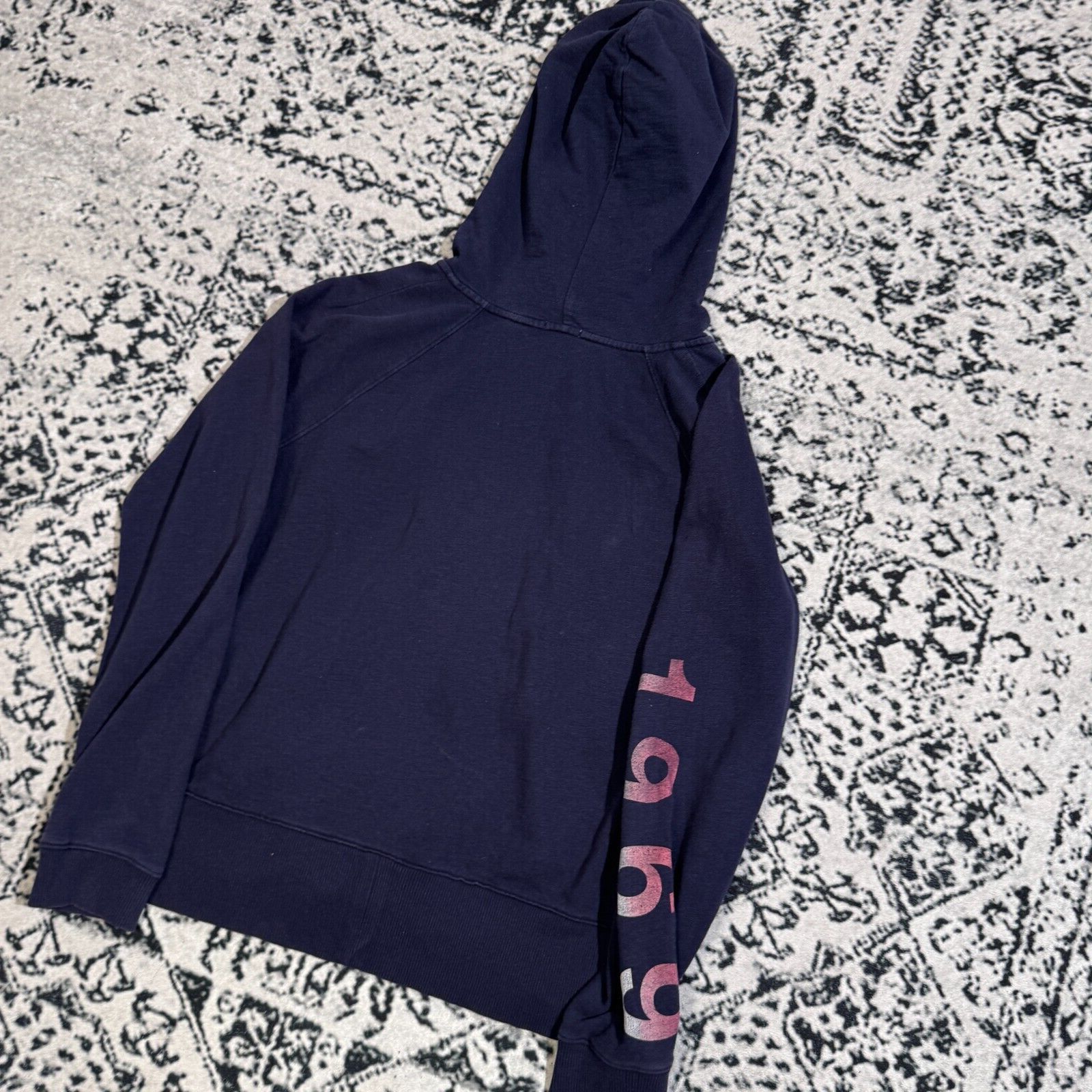 Gap × Vintage Vintage Gap Unisex Navy Blue Cotton Hoodie Zip Size XL 90s Size US XL / EU 56 / 4 - 11 Thumbnail