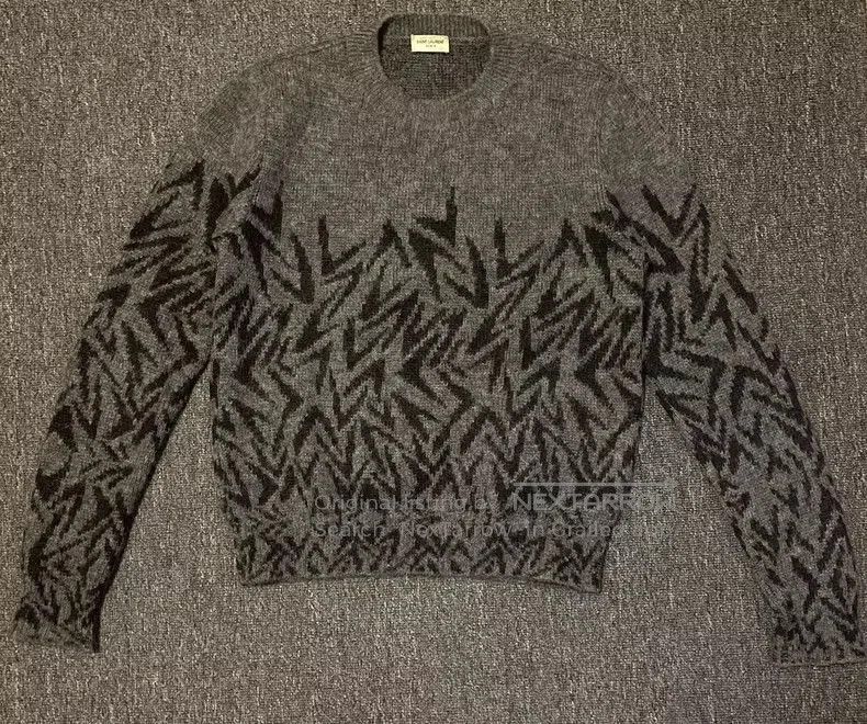 Saint Laurent Paris Saint Laurent Wool Mohair Blend Sweater. Size US XS / EU 42 / 0 - 1 Thumbnail