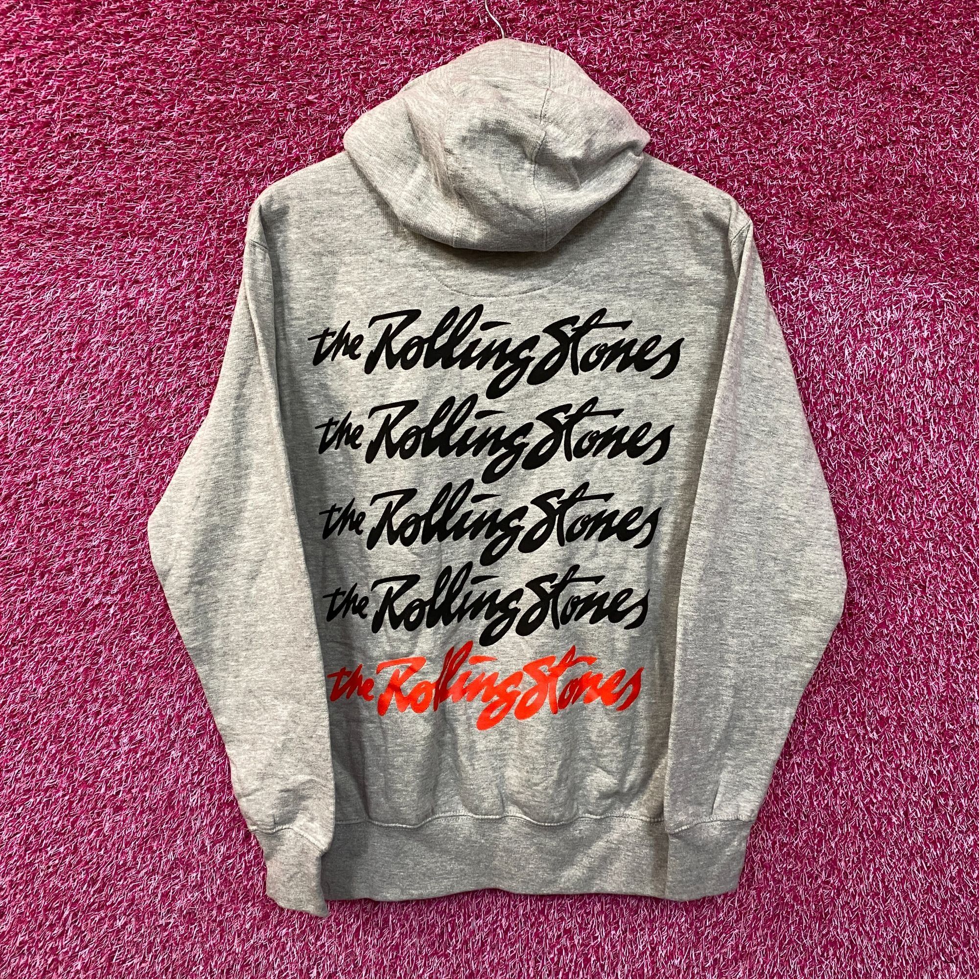 The Rolling Stones The Rolling Stones Cursive Spell-Out Hot Lips Band Hoodie S Size US S / EU 44-46 / 1 - 1 Thumbnail
