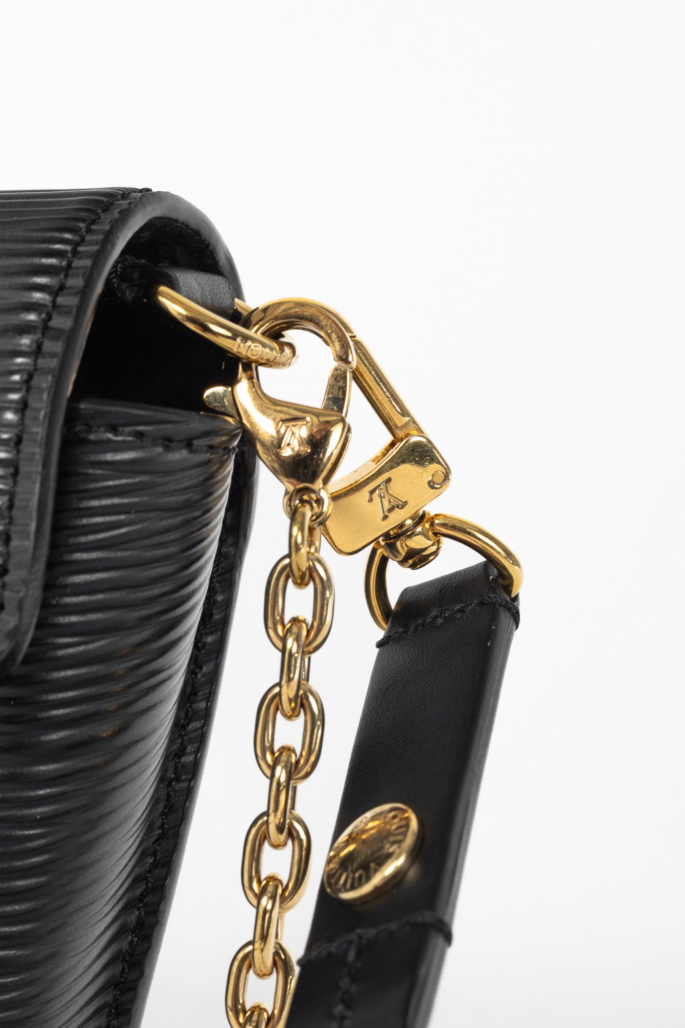 Louis Vuitton Louis Vuitton Padlock on Strap Black Epi Crossbody Belt Bag Size ONE SIZE - 6 Thumbnail