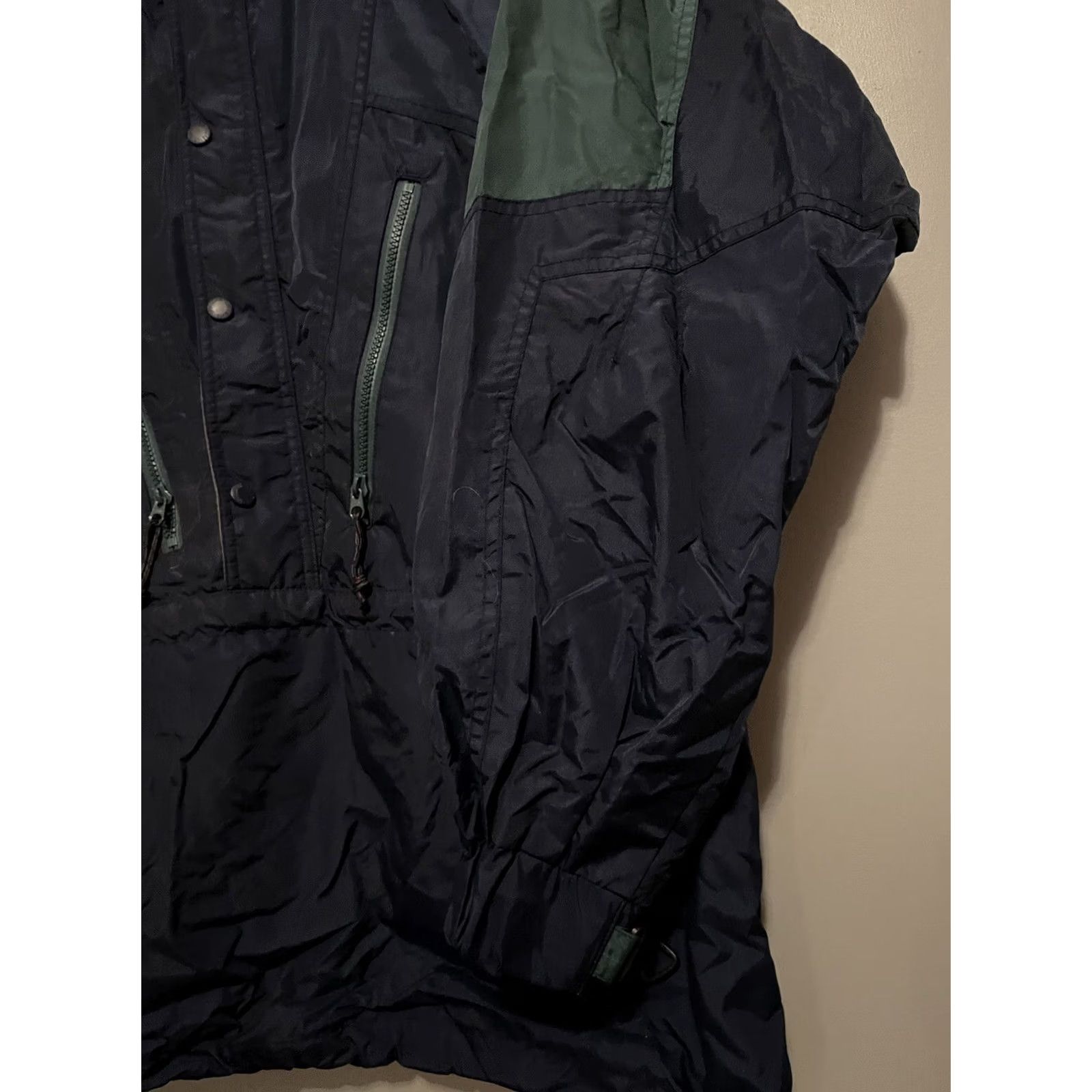 Vintage VINTAGE Columbia Jacket Mens Large Blue Parka Outdoor Rain Coat Nylon 1990s Effect Men L Blue Parka Mens Size US L / EU 52-54 / 3 - 5 Thumbnail