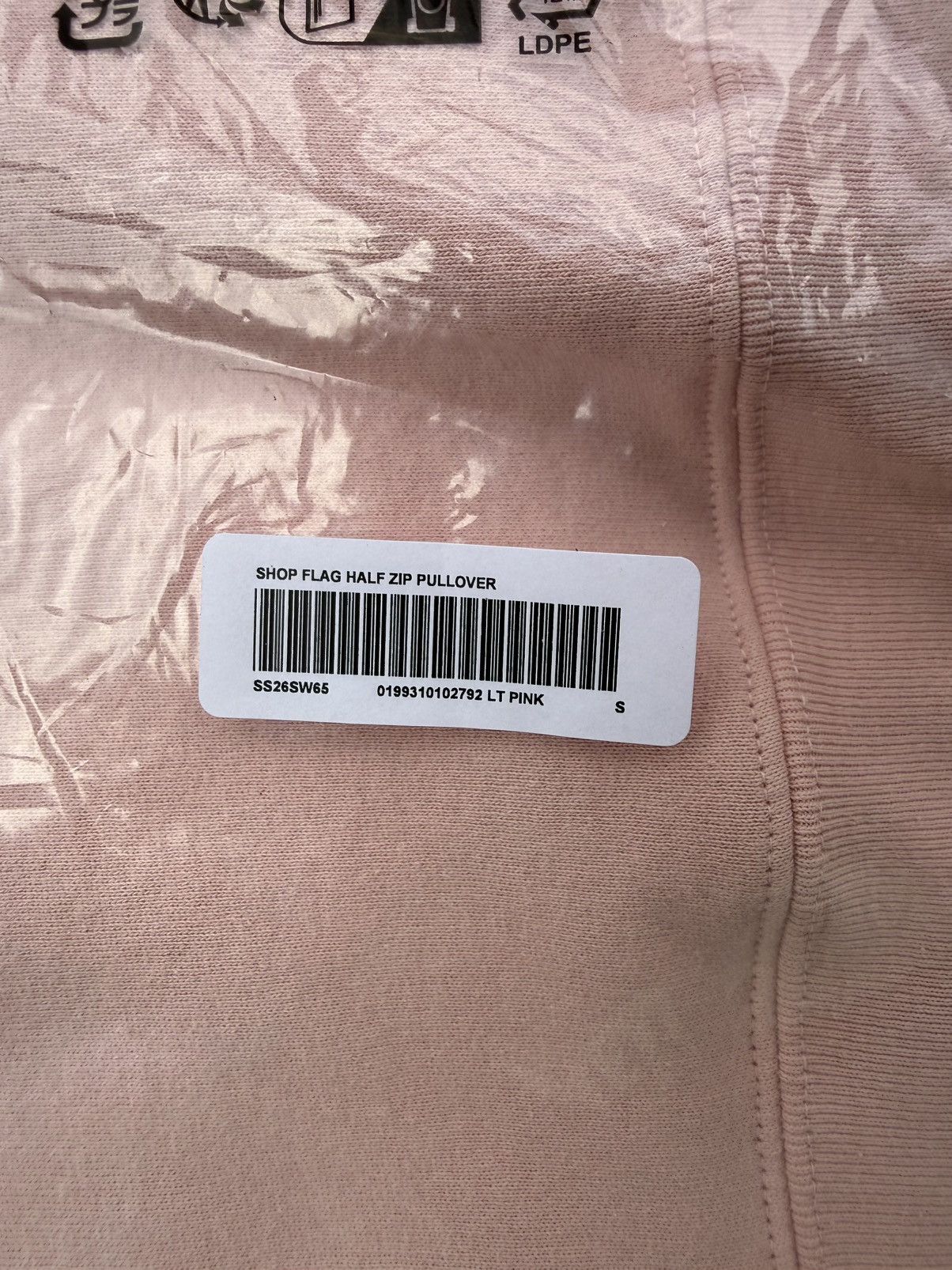 Supreme Supreme SS26 Shop Flag Half Zip Pullover Size Small S Size US S / EU 44-46 / 1 - 5 Thumbnail