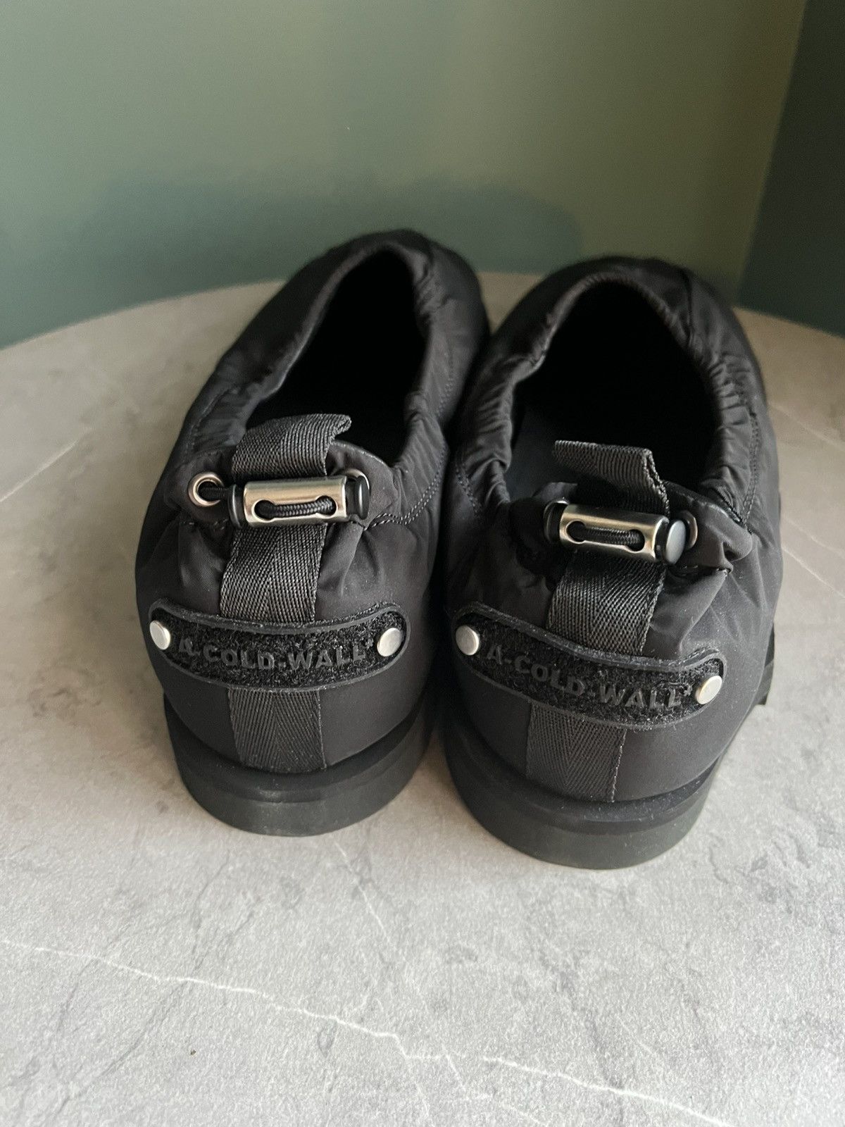 A-COLD-WALL* A-COLD-WALL Nylon Cord-Lock Loafers Size US 9 / EU 42 - 4 Thumbnail