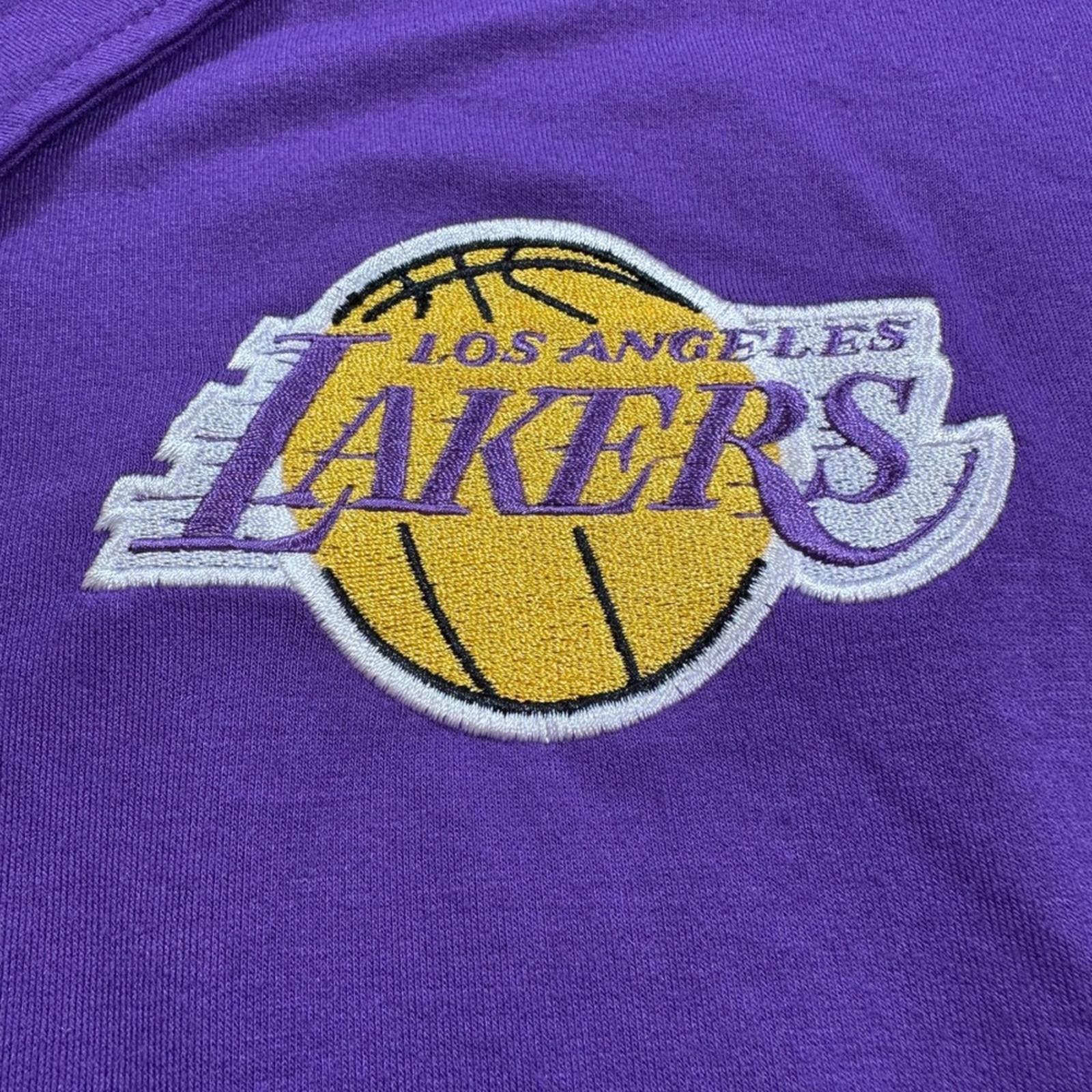 NBA Los Angeles Lakers NBA Purple Collared Sweatshirt Medium Size US M / EU 48-50 / 2 - 4 Thumbnail