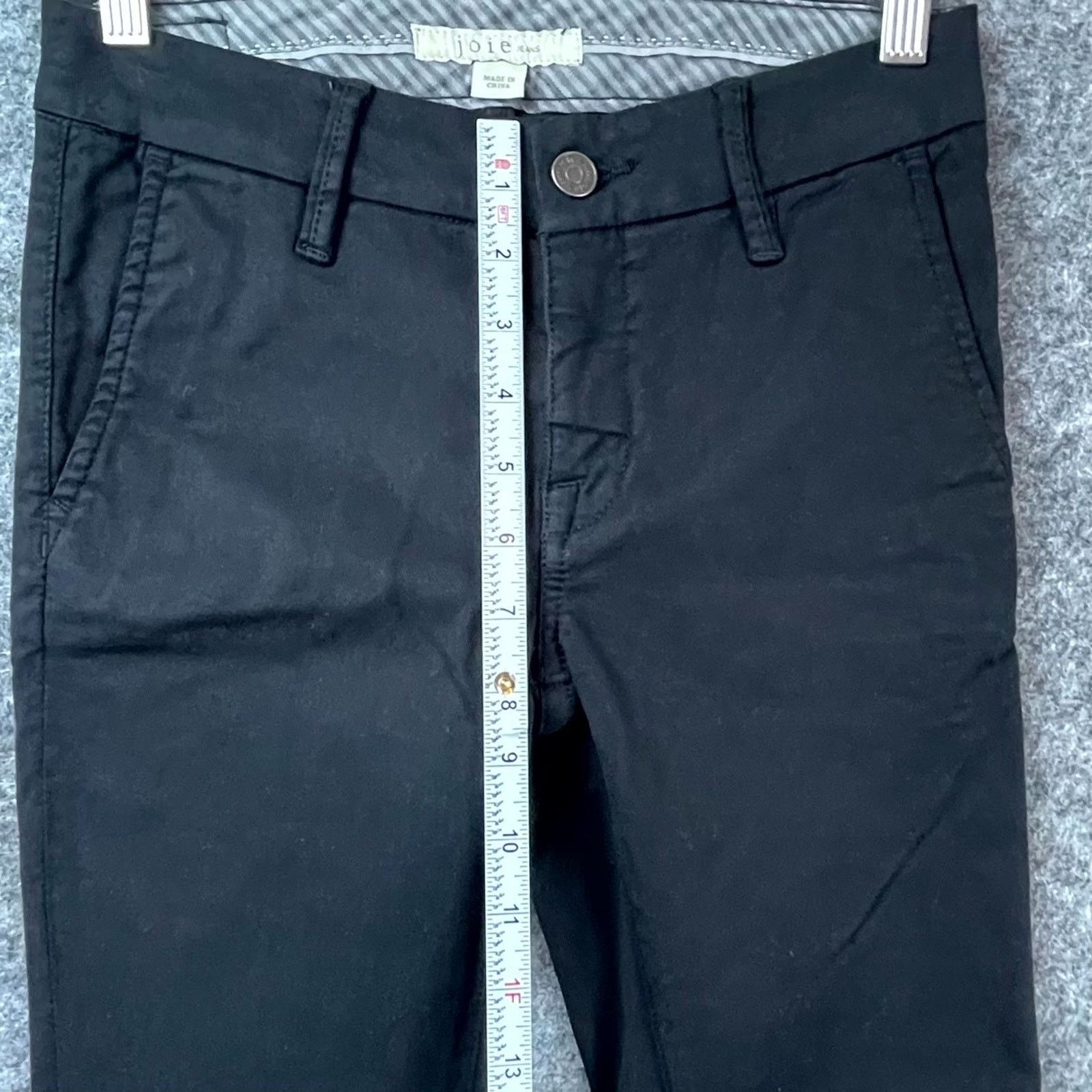 Joie Joie Jeans Trouser Skinny Pants Womens 23 Black Cotton Size 23" - 4 Thumbnail