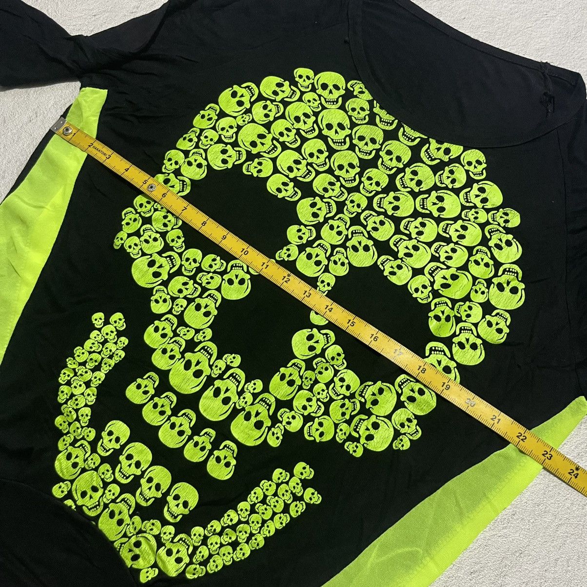 Hysteric Glamour Y2K LONG SLEEVE TSHIRT SKULL BIG LOGO STYLE Size US L / EU 52-54 / 3 - 5 Thumbnail